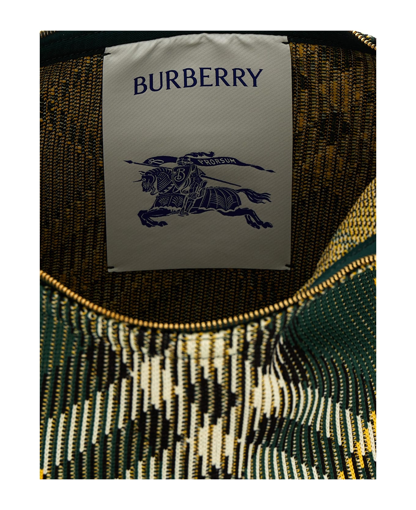 Burberry 'peg' Midi Handbag - Green