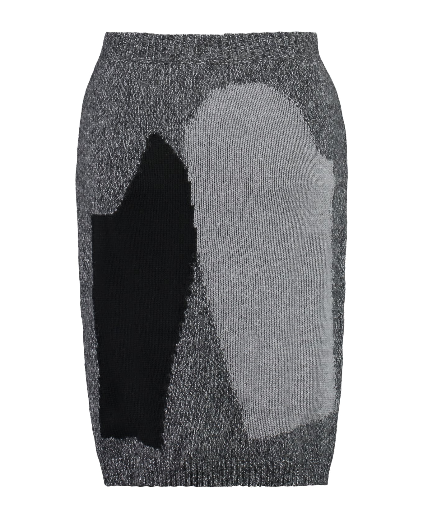 Moschino Knit Skirt - grey