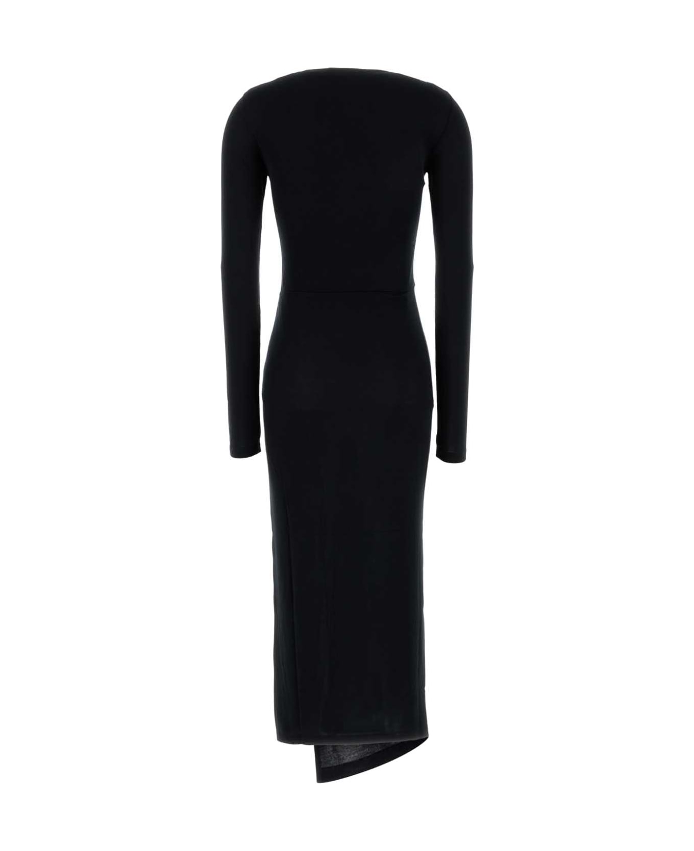 Marant Étoile Black Stretch Modal Jelina Dress - BLACK