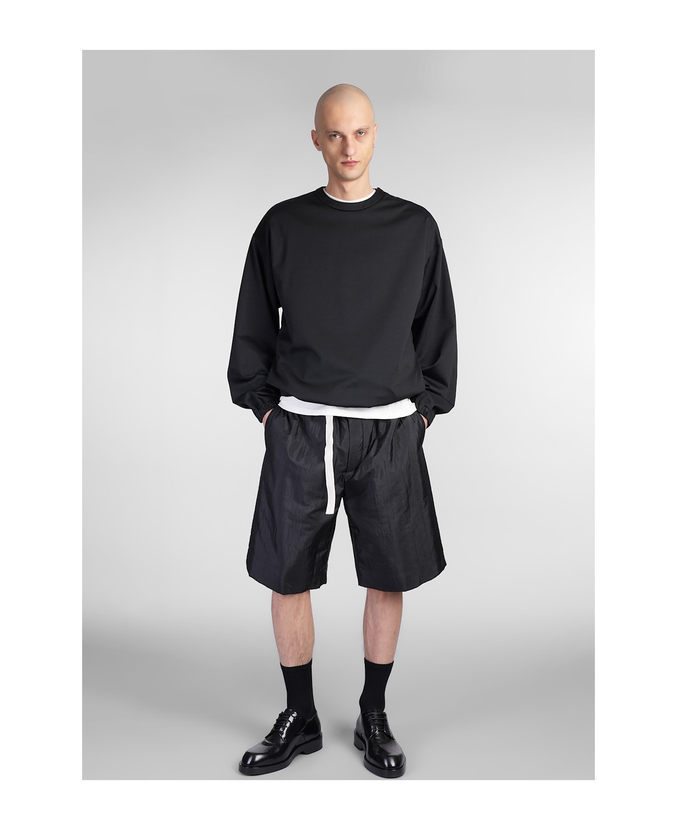 Jil Sander Sweatshirt In Black Cotton - black