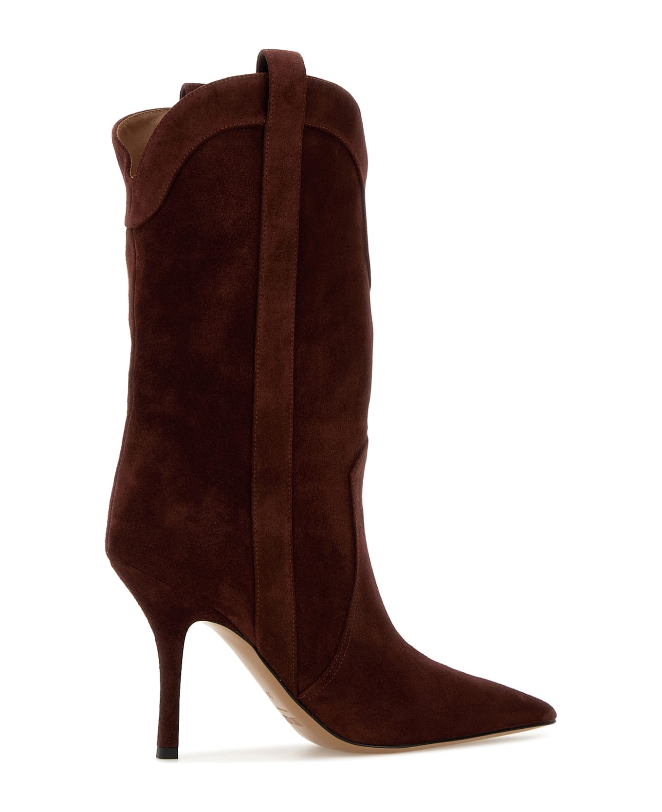 Paris Texas Paloma Mid Calf Boot 95 - MOGANO