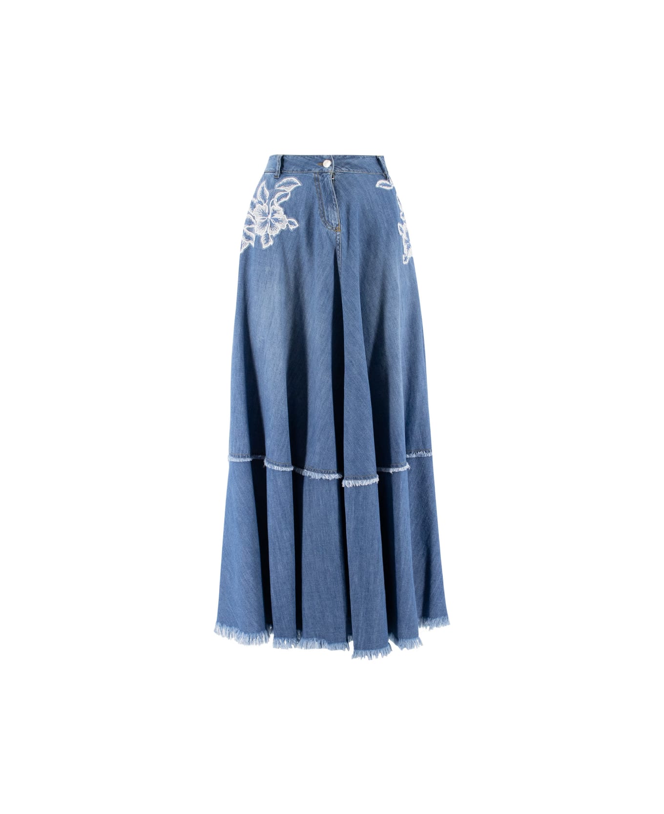 Ermanno Firenze Skirt - DENIM CHIARO スカート