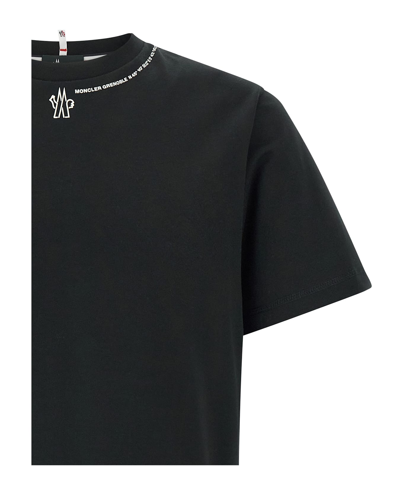 Moncler Grenoble Cotton T-shirt - Black  