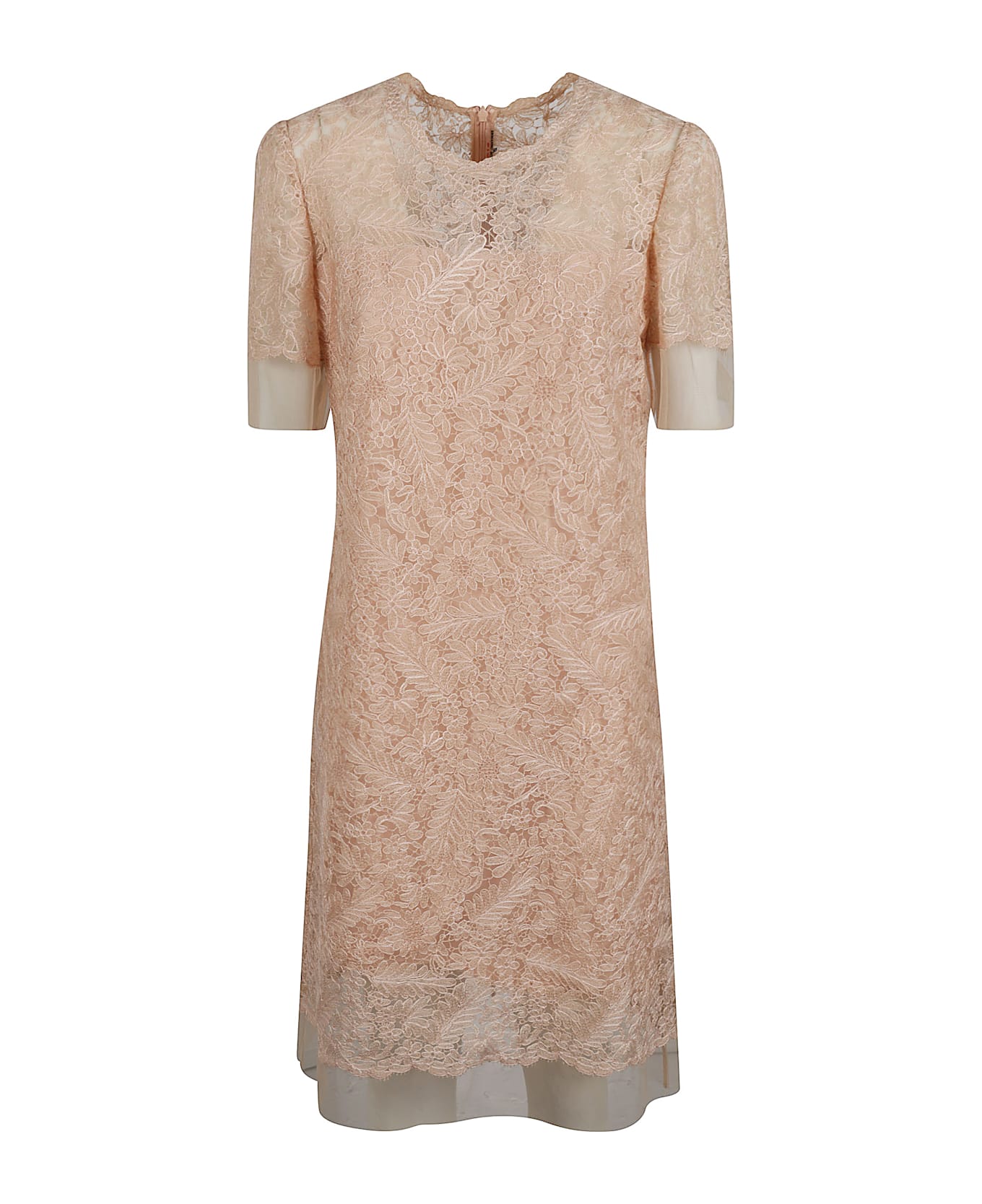 Ermanno Scervino Laced Dress - Pink