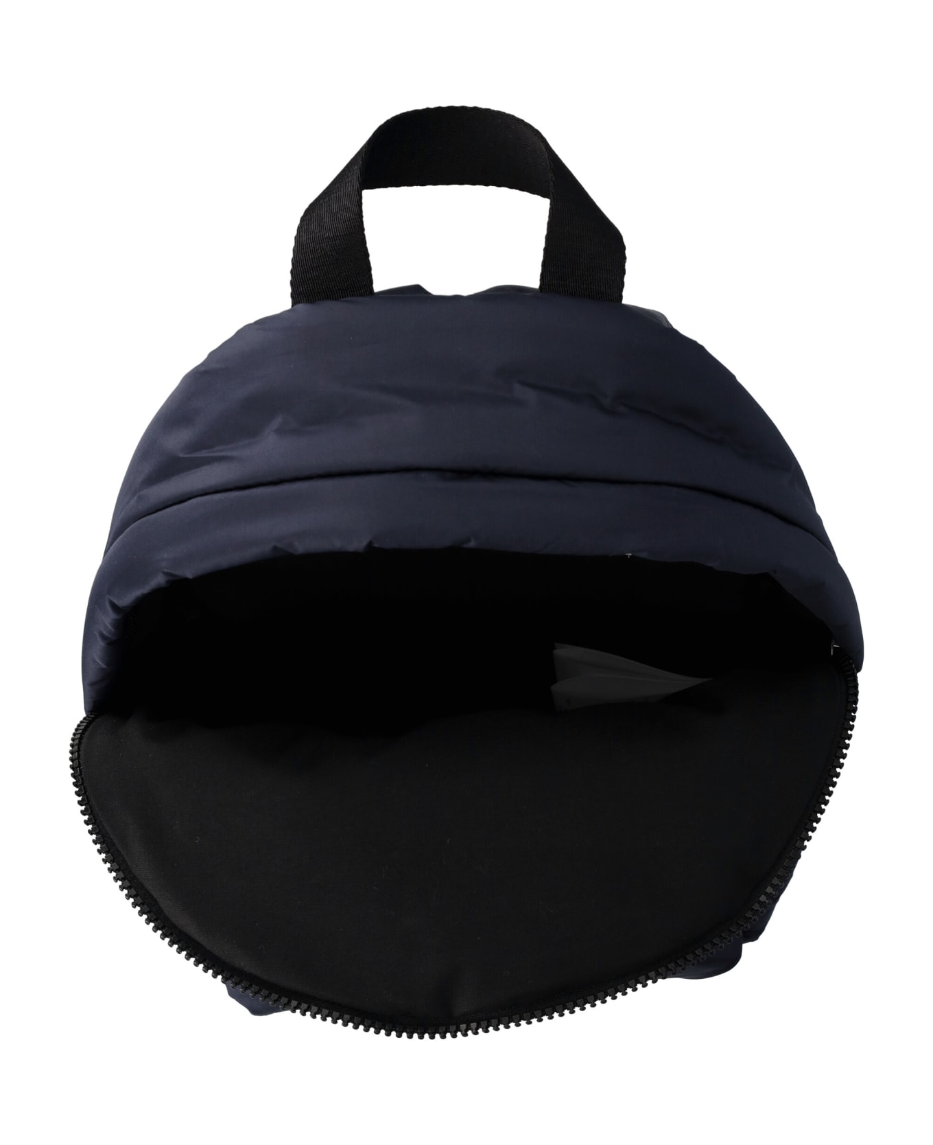 Palm Angels Curved Logo Little Backpack - Blu navy