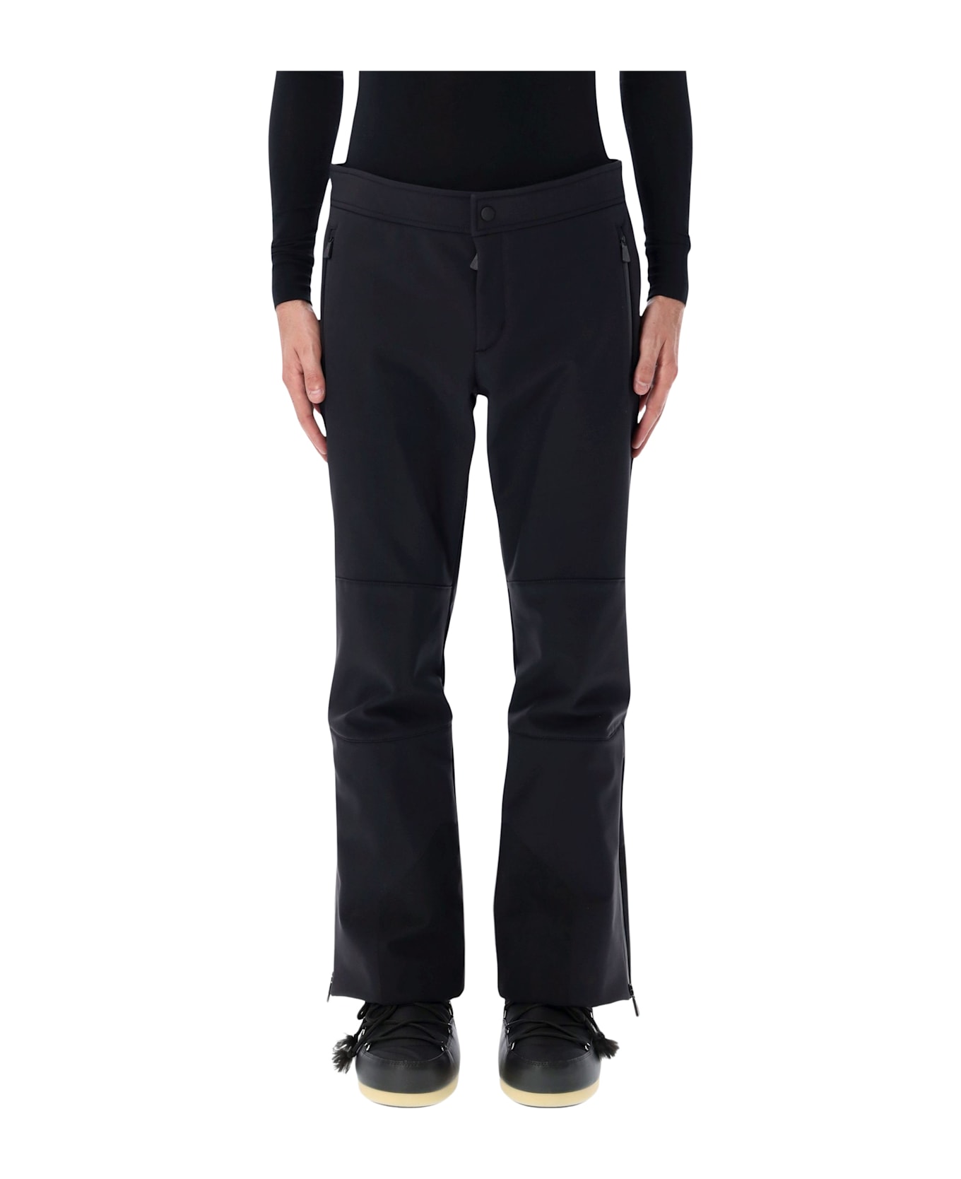 Moncler Grenoble Technical Poplin Ski Trousers - BLACK スウェットパンツ