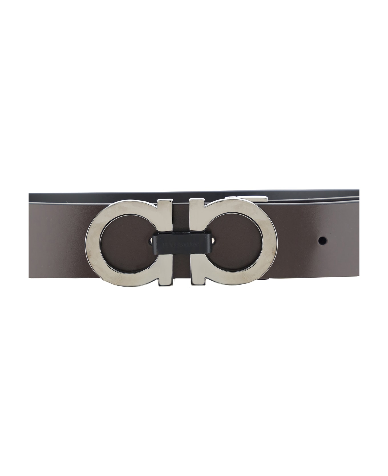 Ferragamo Reversible Belt - Brown-black ベルト