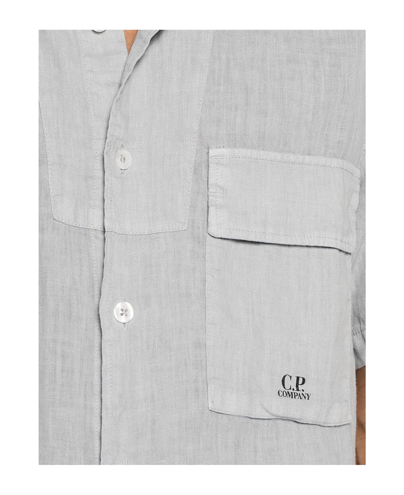 C.P. Company C.p.company Shirts Grey - Grey シャツ