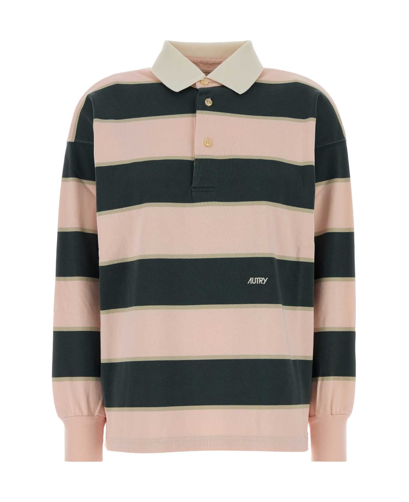 Autry Embroidered Cotton Polo Shirt - L6JE