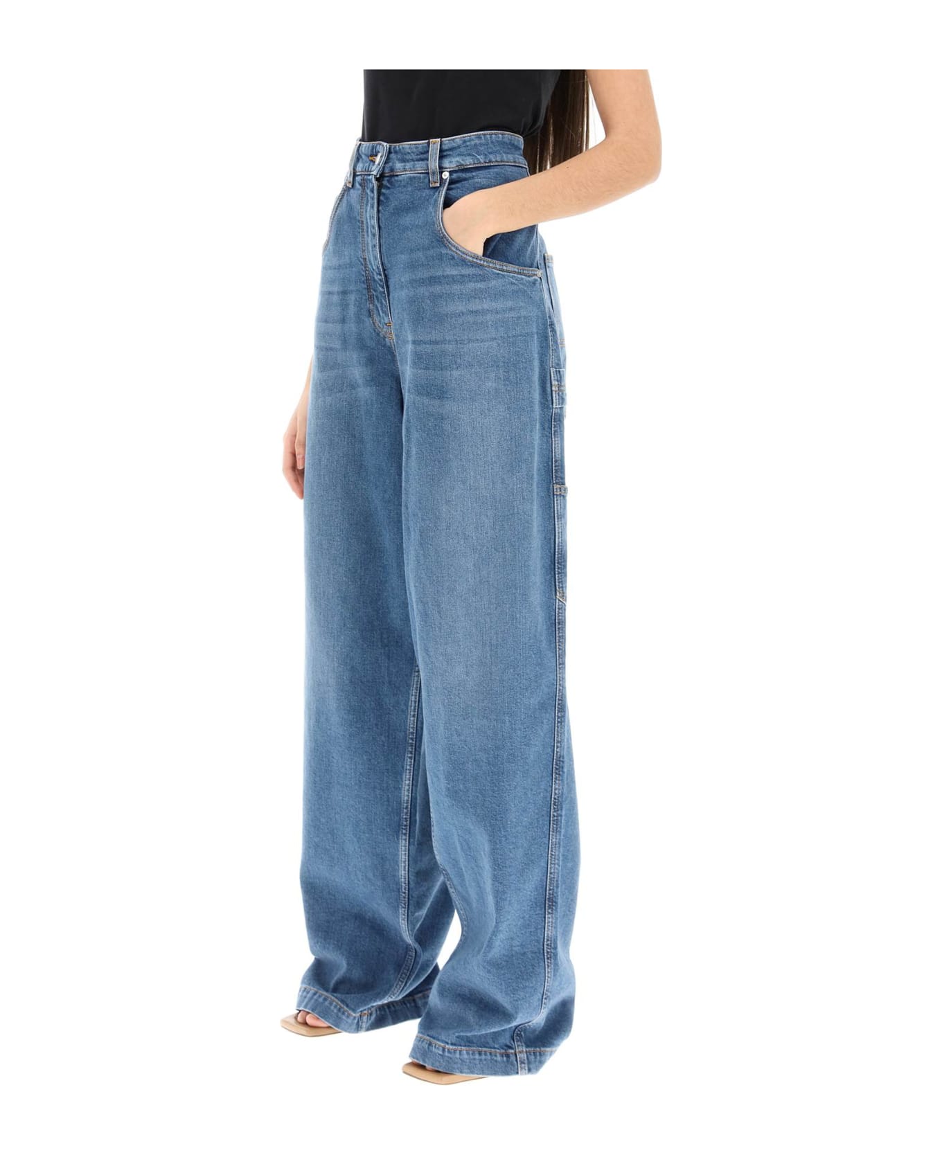 Etro Wide-leg Jeans - Denim