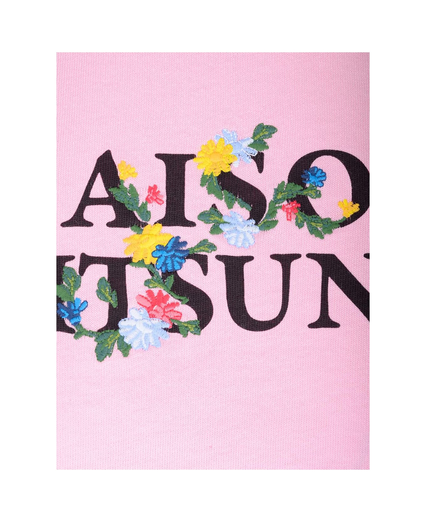 Maison Kitsuné Classic Signature T-shirt - Pink Tシャツ