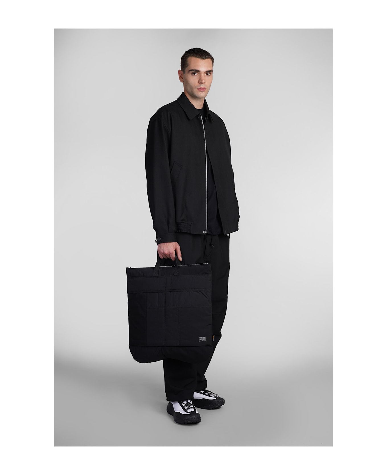 Comme des Garçons Homme Casual Jacket In Black Wool - black