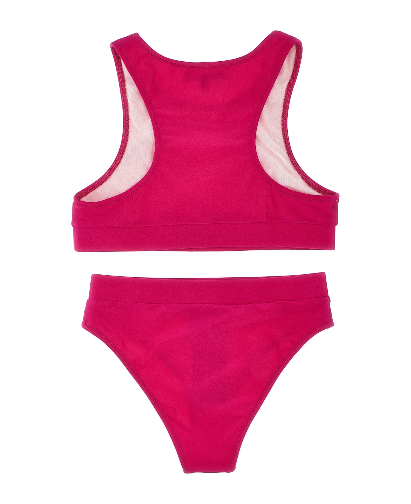 Balmain Logo Bikini - Fuchsia