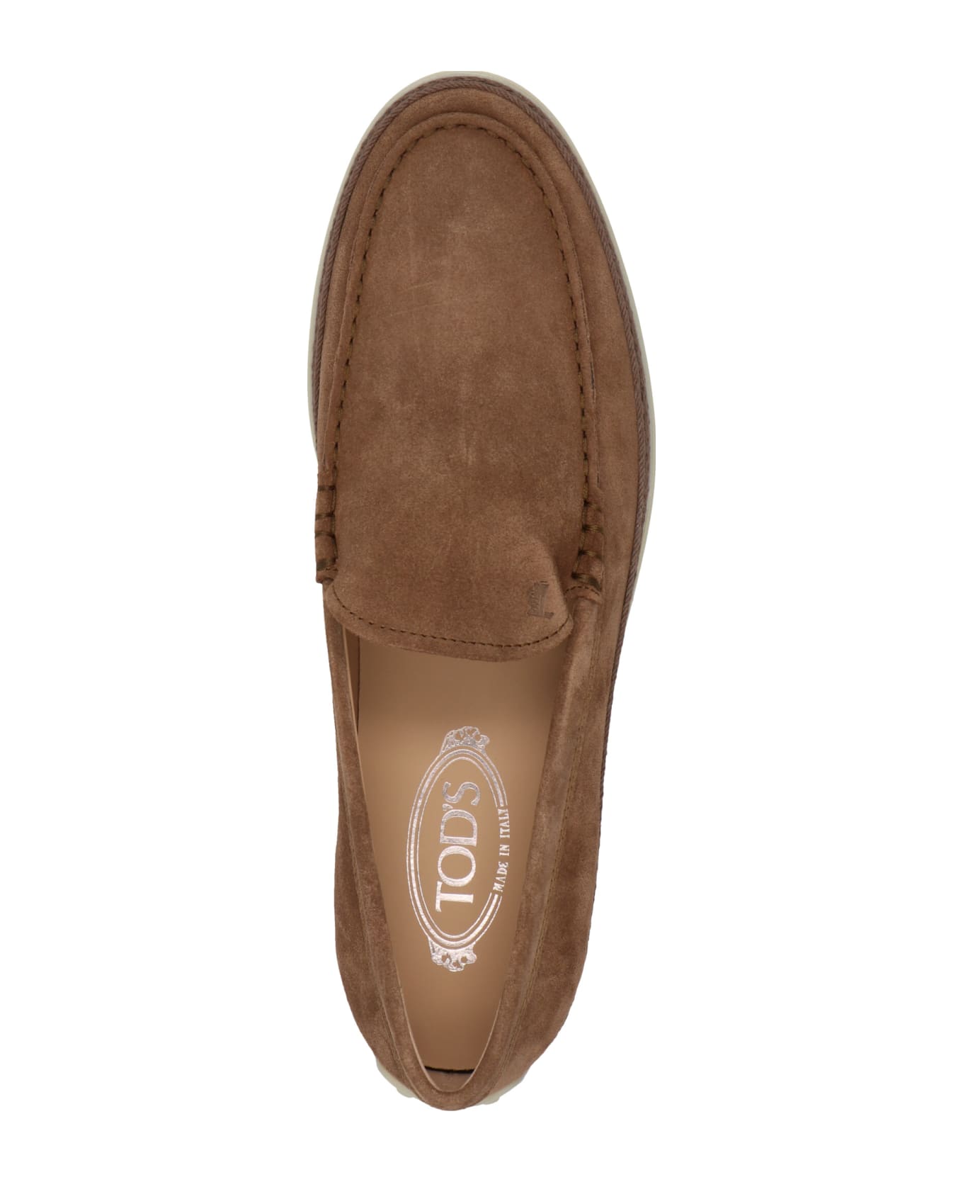Tod's Suede Slip-on - brown