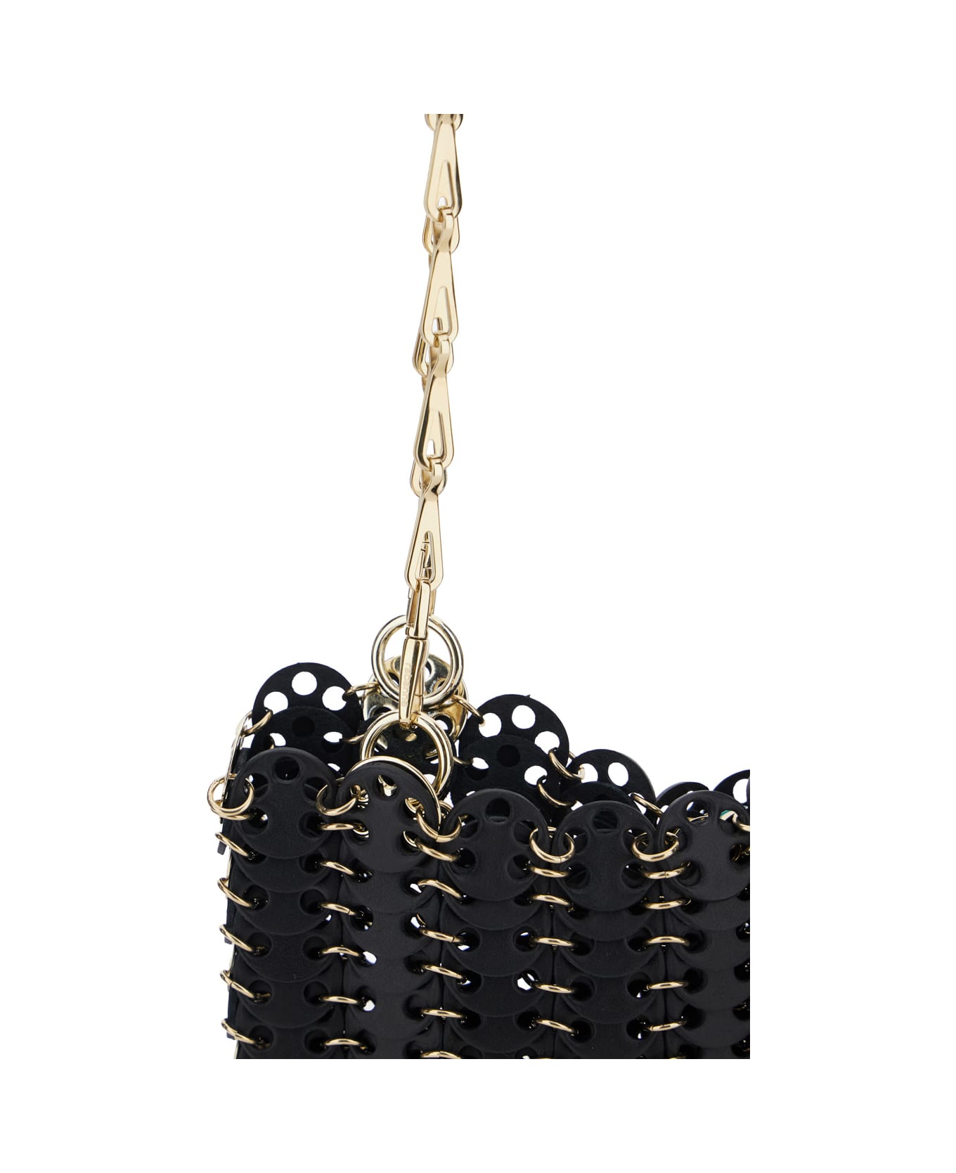 Paco Rabanne Sac A Main Bag - Black Gold