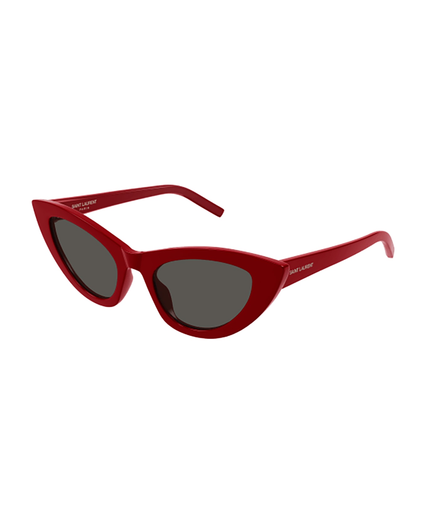 Saint Laurent Eyewear SL 213 LILY Sunglasses - Red Red Grey