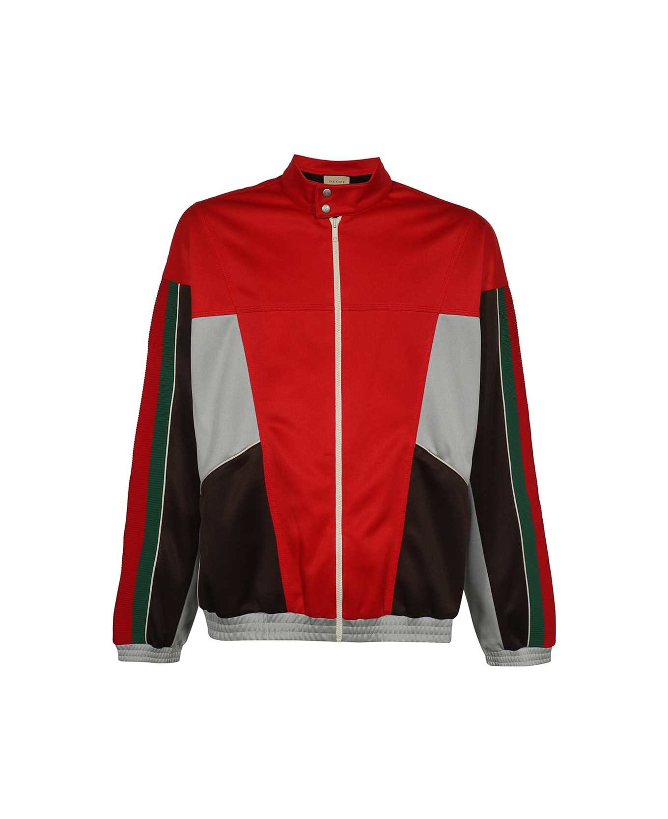 Gucci Techno Fabric Jacket - red