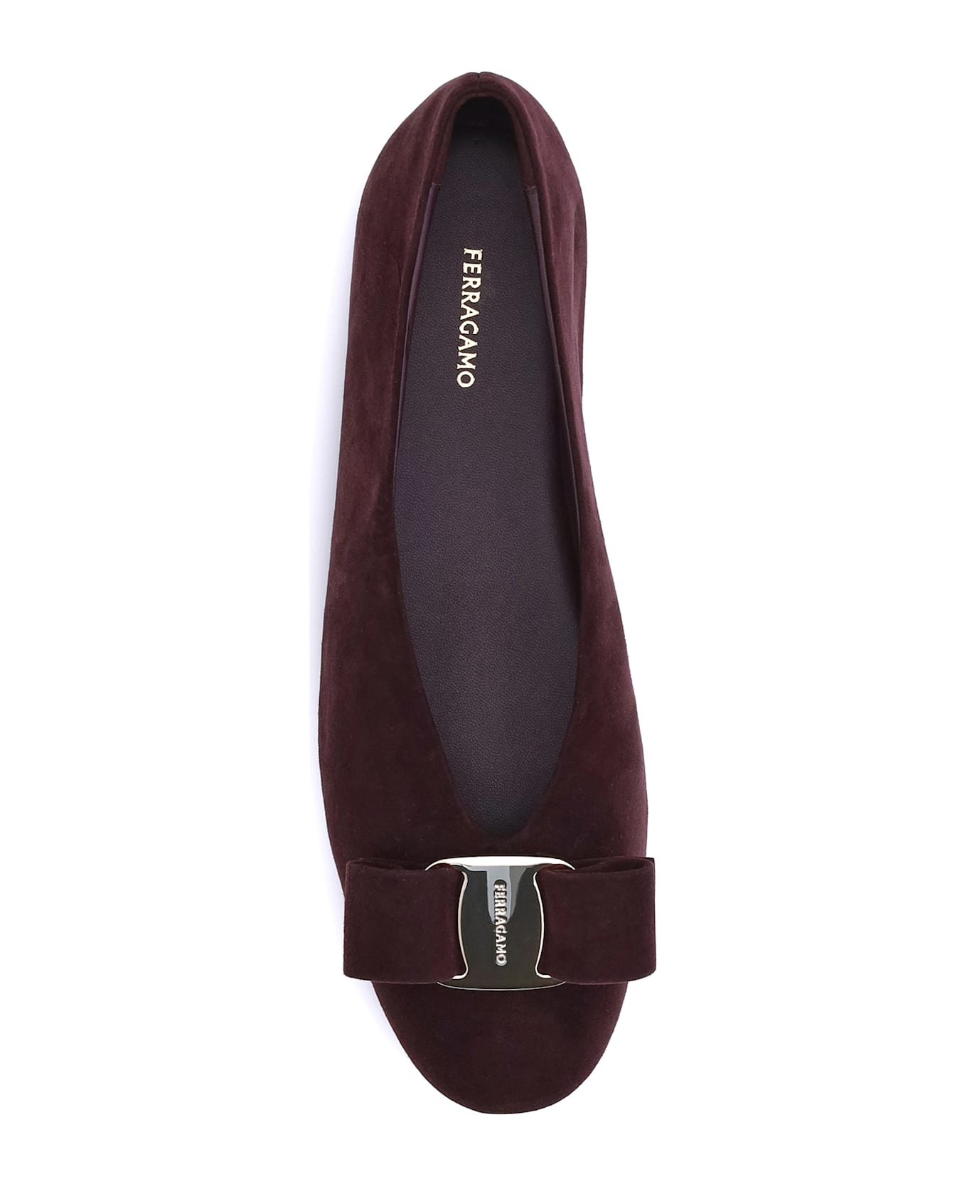 Ferragamo Vara Bow Ballerinas