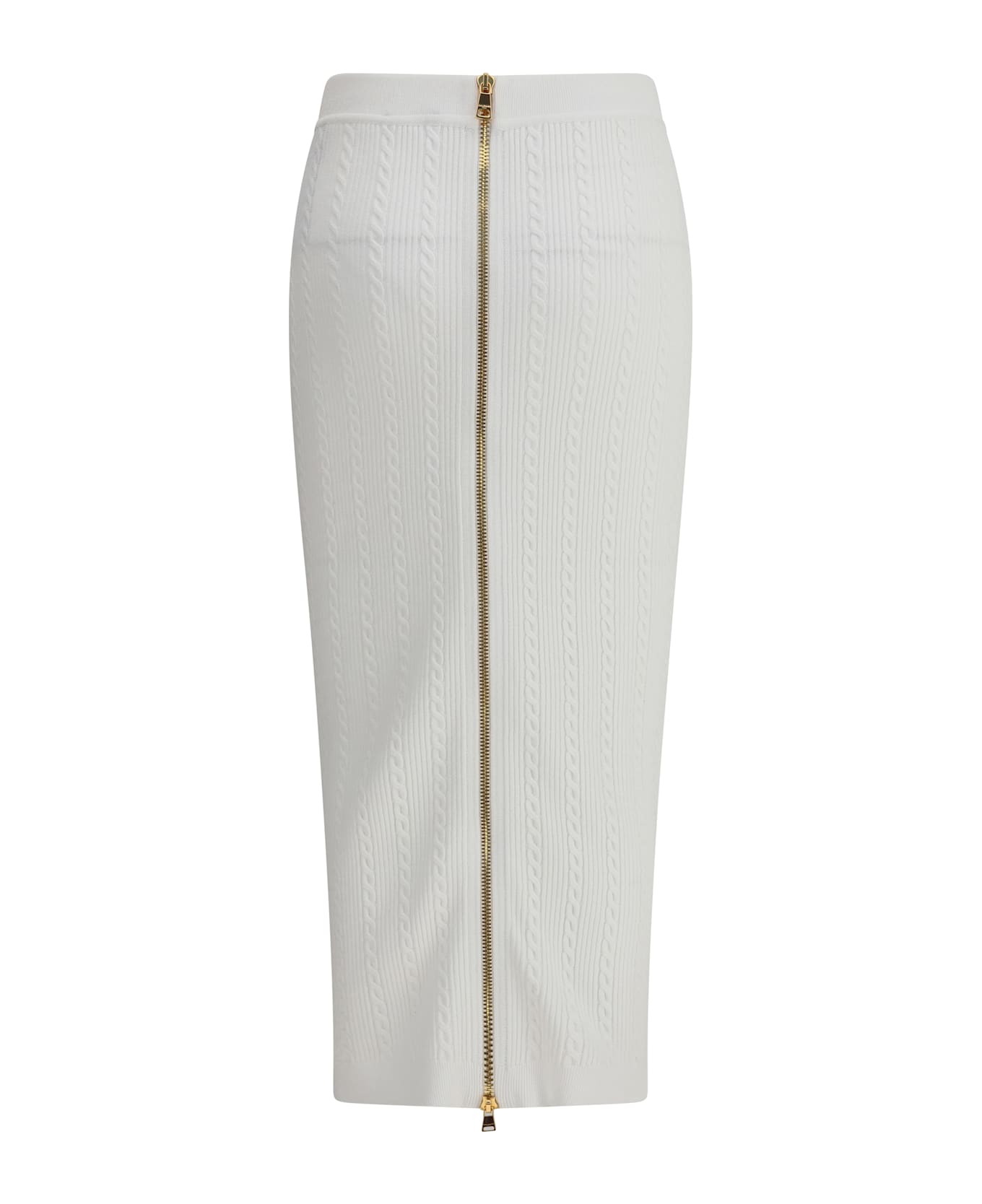 Balmain Knit Midi Skirt