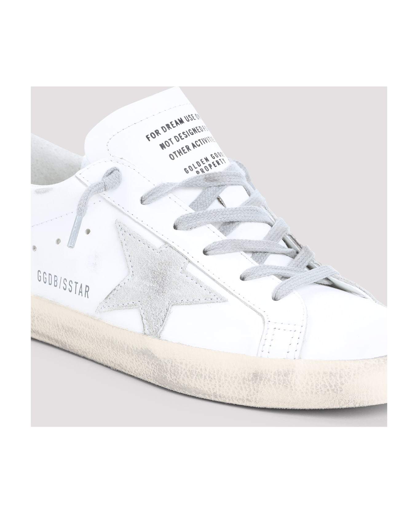 Golden Goose Superstar Sneakers - White Ice Dark Gray