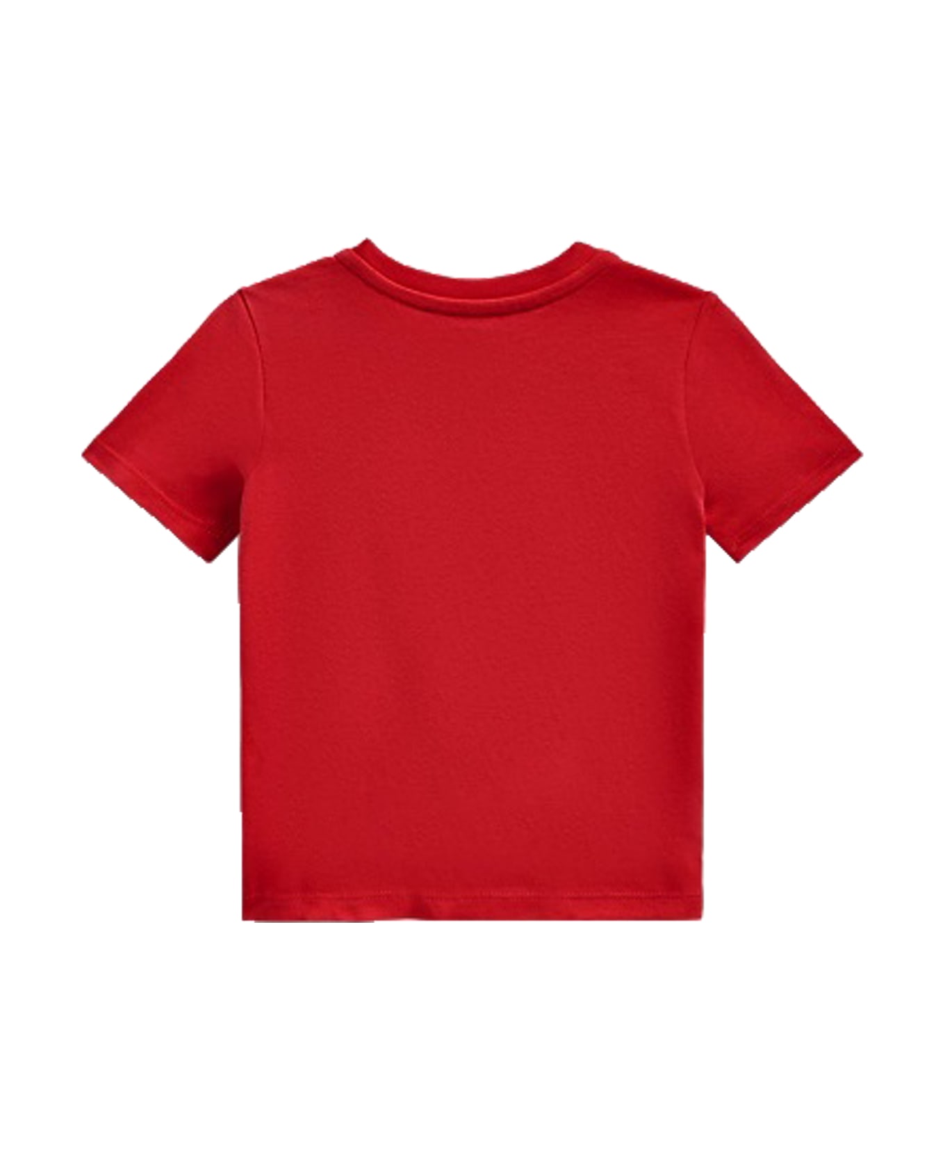 Ralph Lauren Crew Neck T-shirt In Cotton Jersey - Red Tシャツ＆ポロシャツ