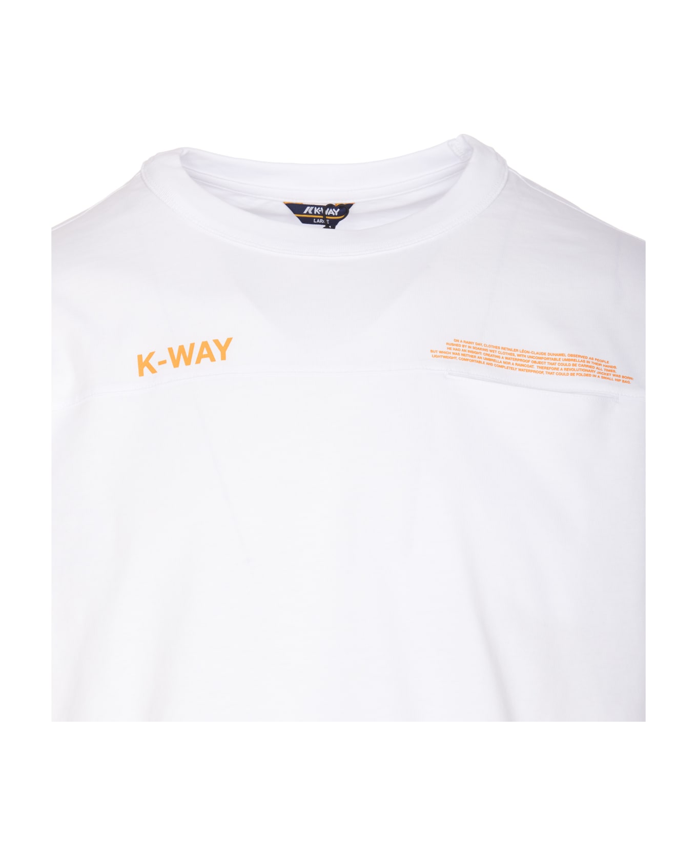 K-Way Fantomene Lettering Logo T-shirt - White シャツ