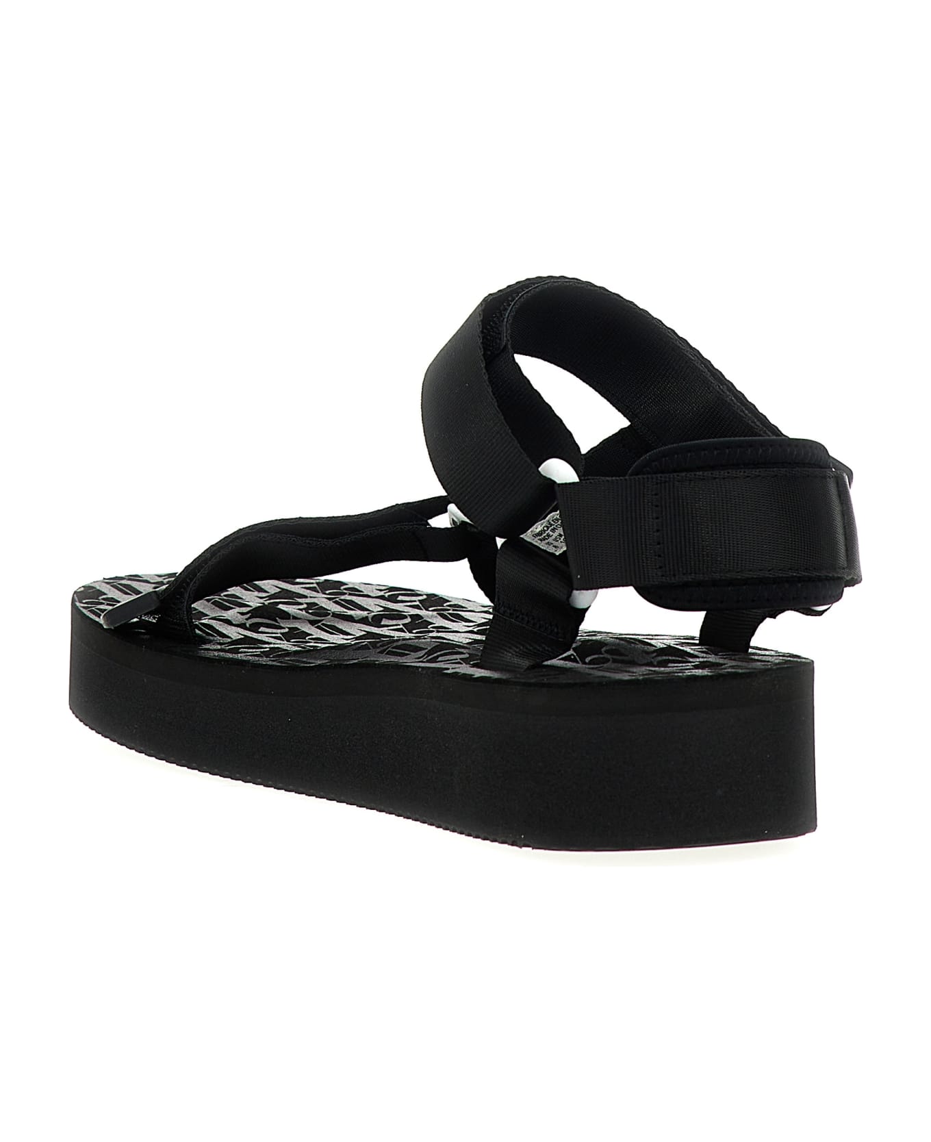 Palm Angels X Suicoke Depa Logo-printed Strap Sandals - Black/White その他各種シューズ