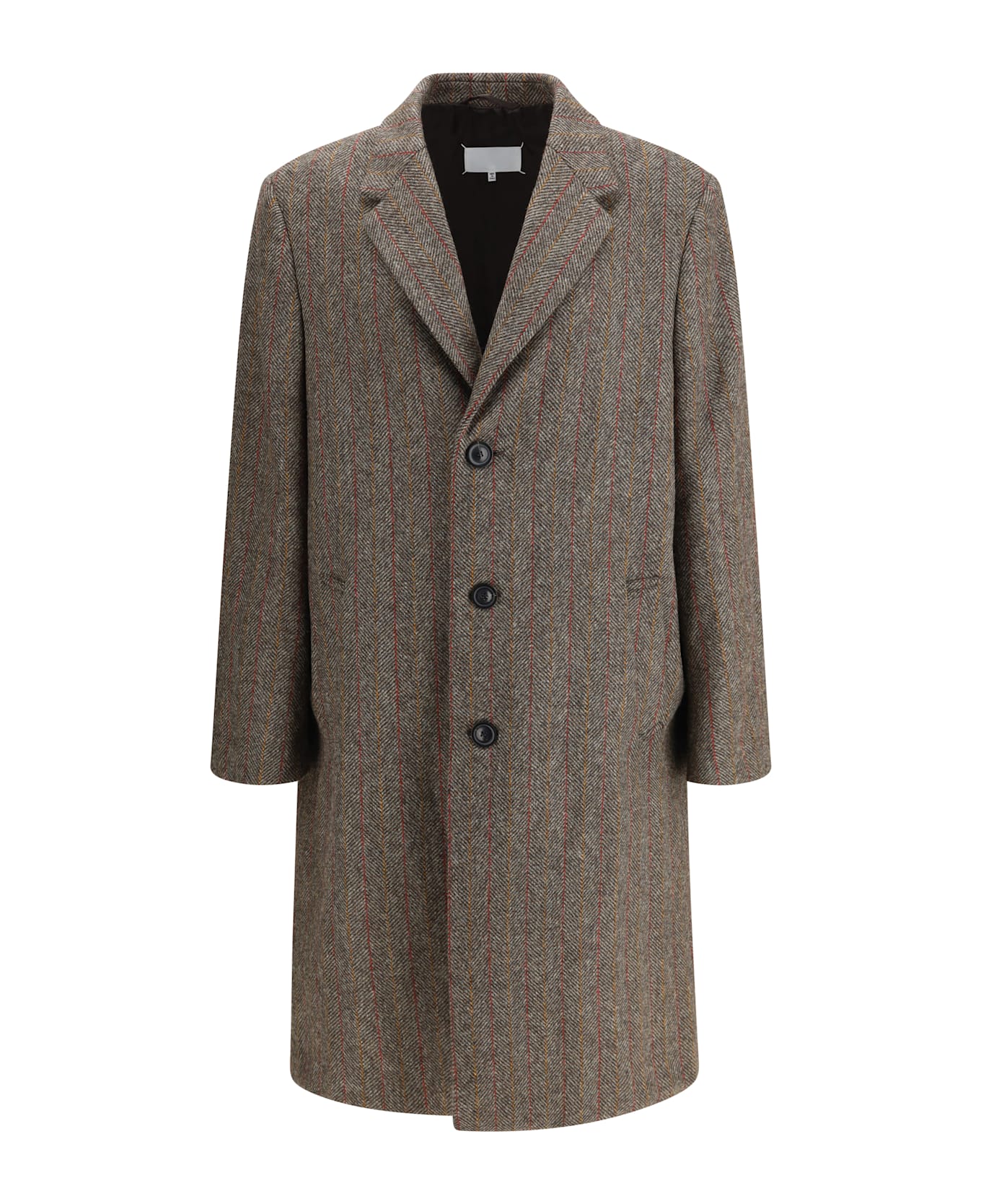 Maison Margiela Single-breasted Wool Coat