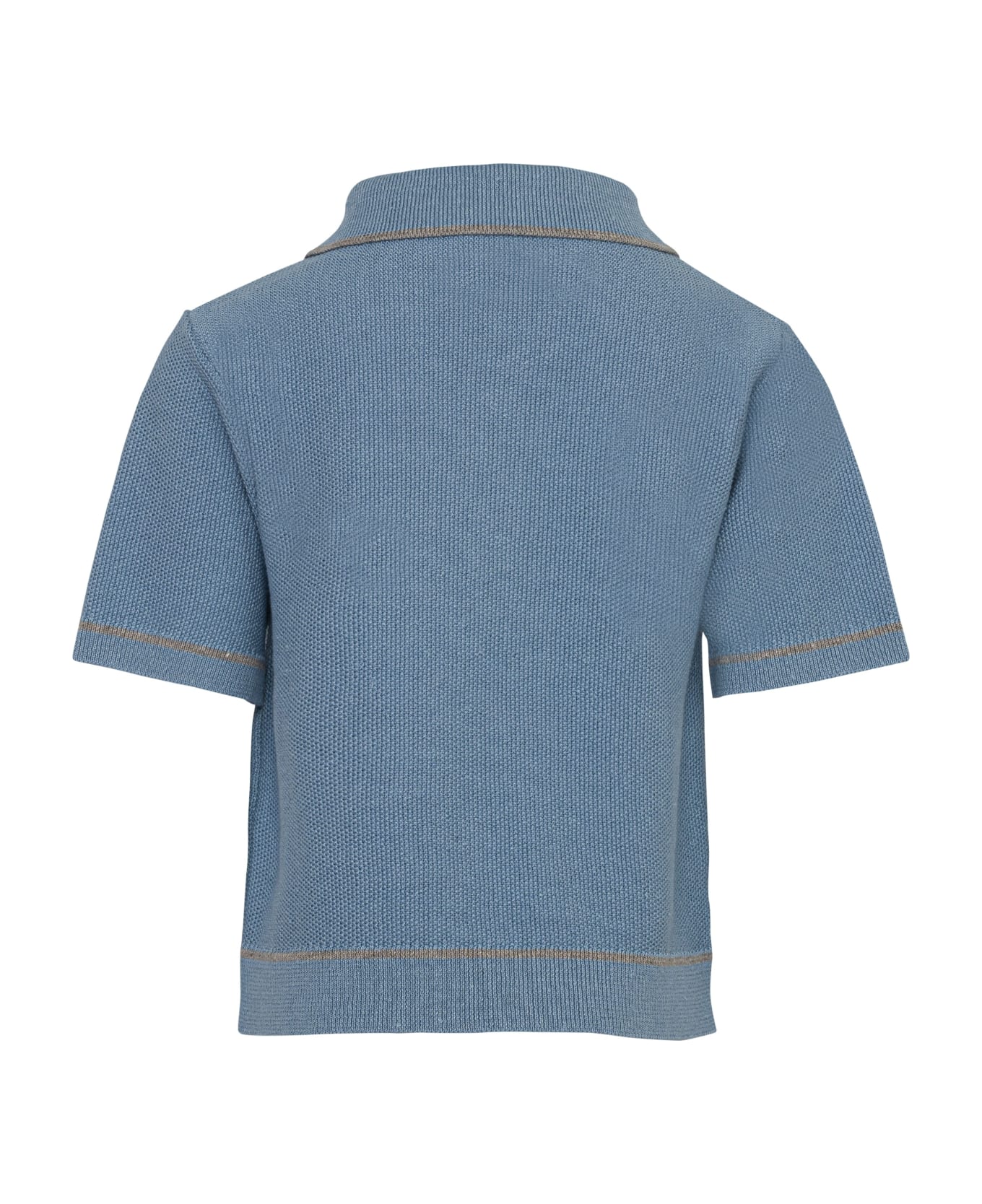 Eleventy Polo Shirt - Light blue アクセサリー＆ギフト