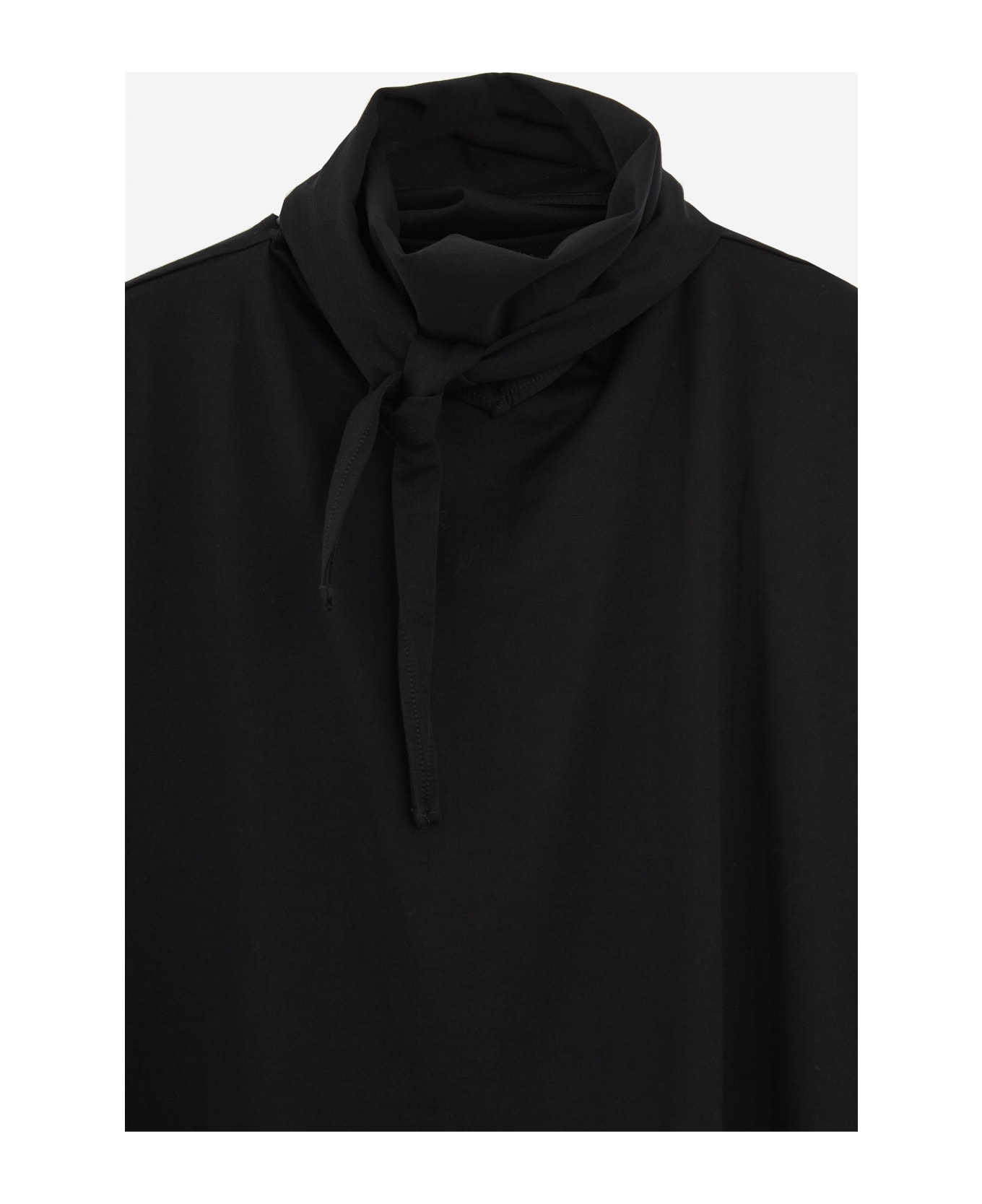 Lemaire T-shirt With Foulard T-shirt - black ポロシャツ
