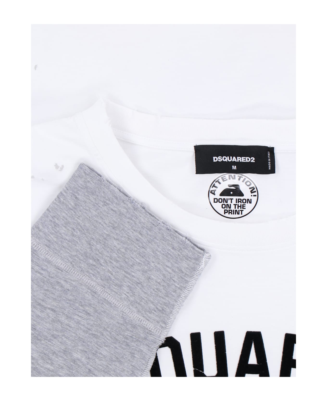 Dsquared2 Logo Print T-shirt - White