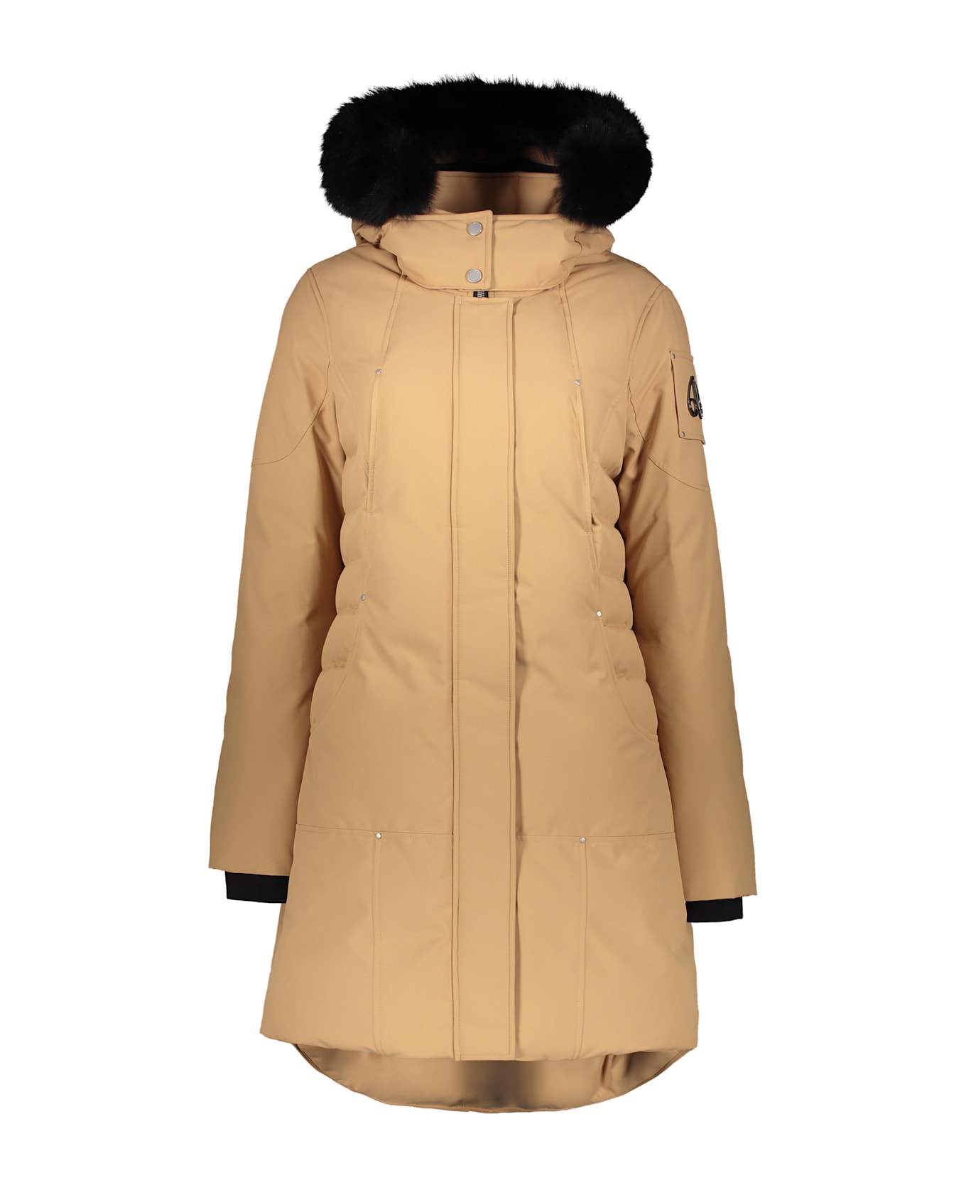 Moose Knuckles Cloud Hooded Parka - Beige