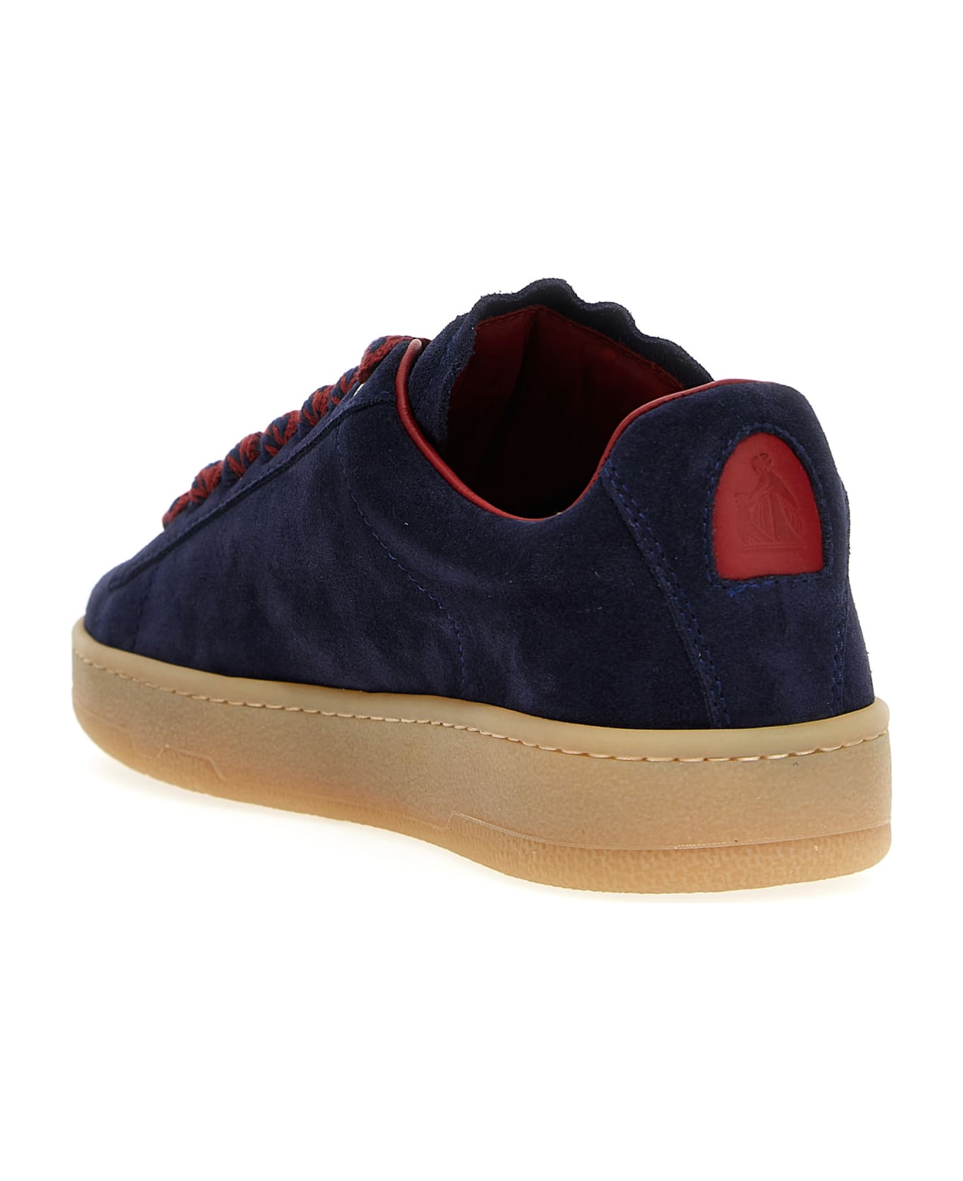 Lanvin 'lite Curb' Sneakers - Navy Blue/red スニーカー
