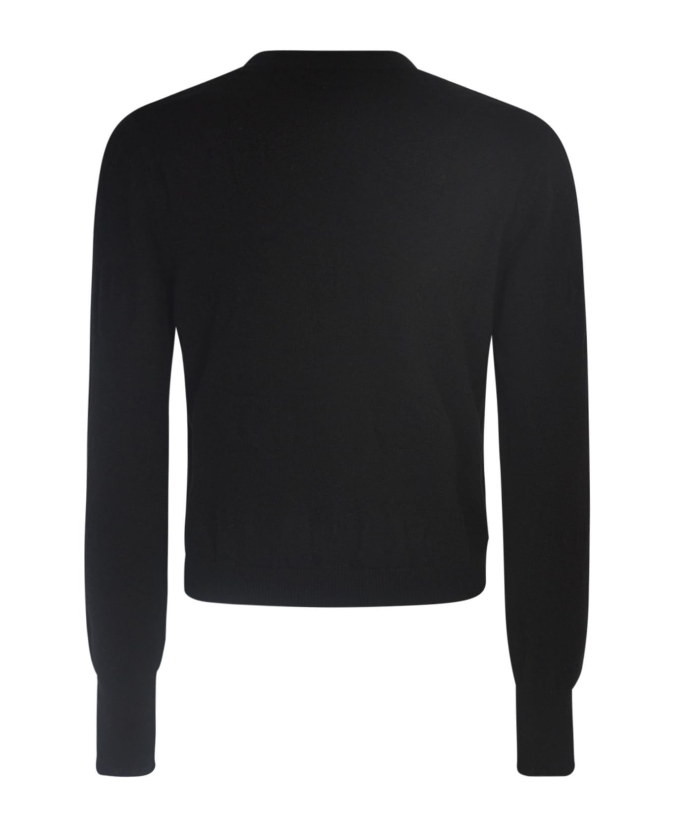 Pinko Sweater With Logo Details - Black