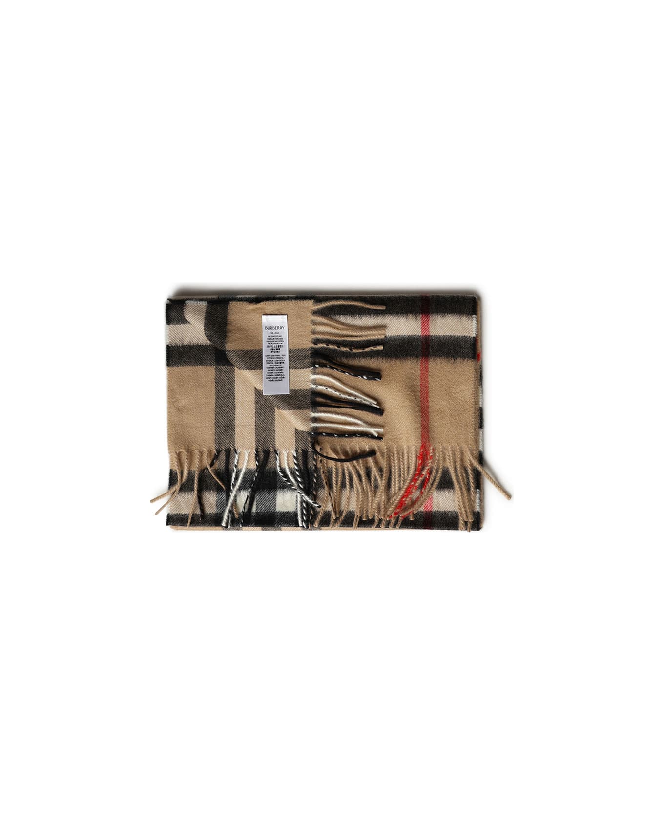 Burberry Cashmere Scarf - Beige