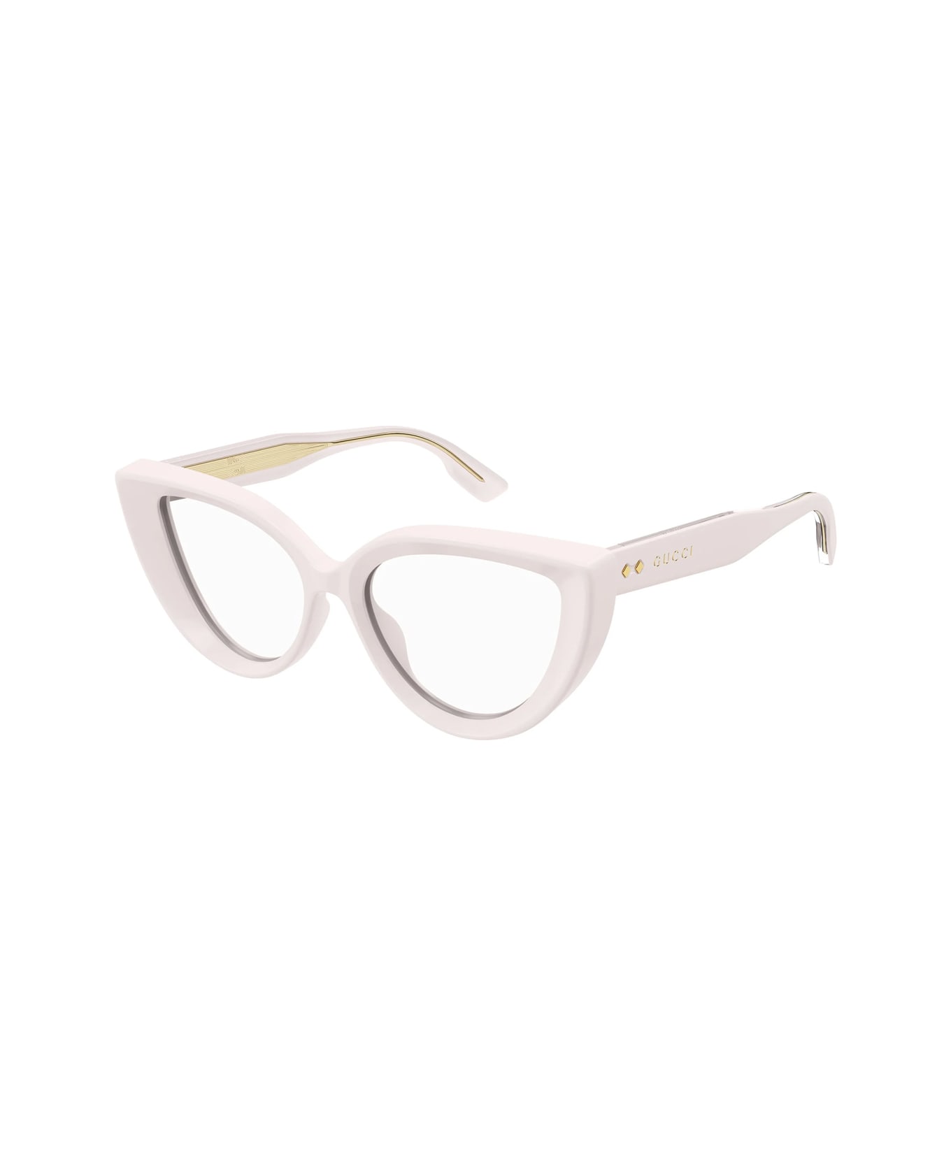Gucci Eyewear Gucci Gg1530o Linea Rivets 004 Glasses - Avorio