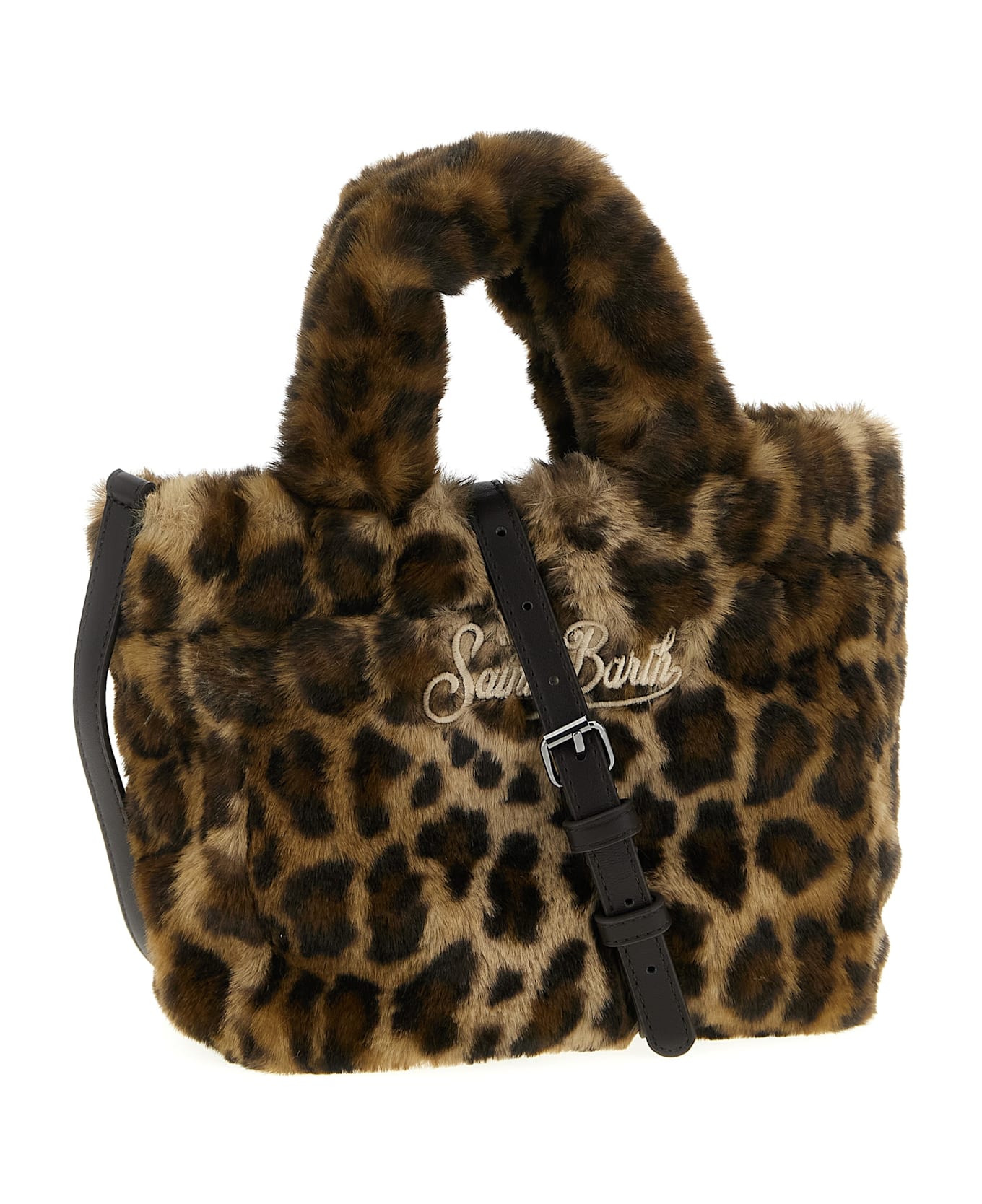 MC2 Saint Barth 
vanity Soft Fur
 Mini Handbag - Brown