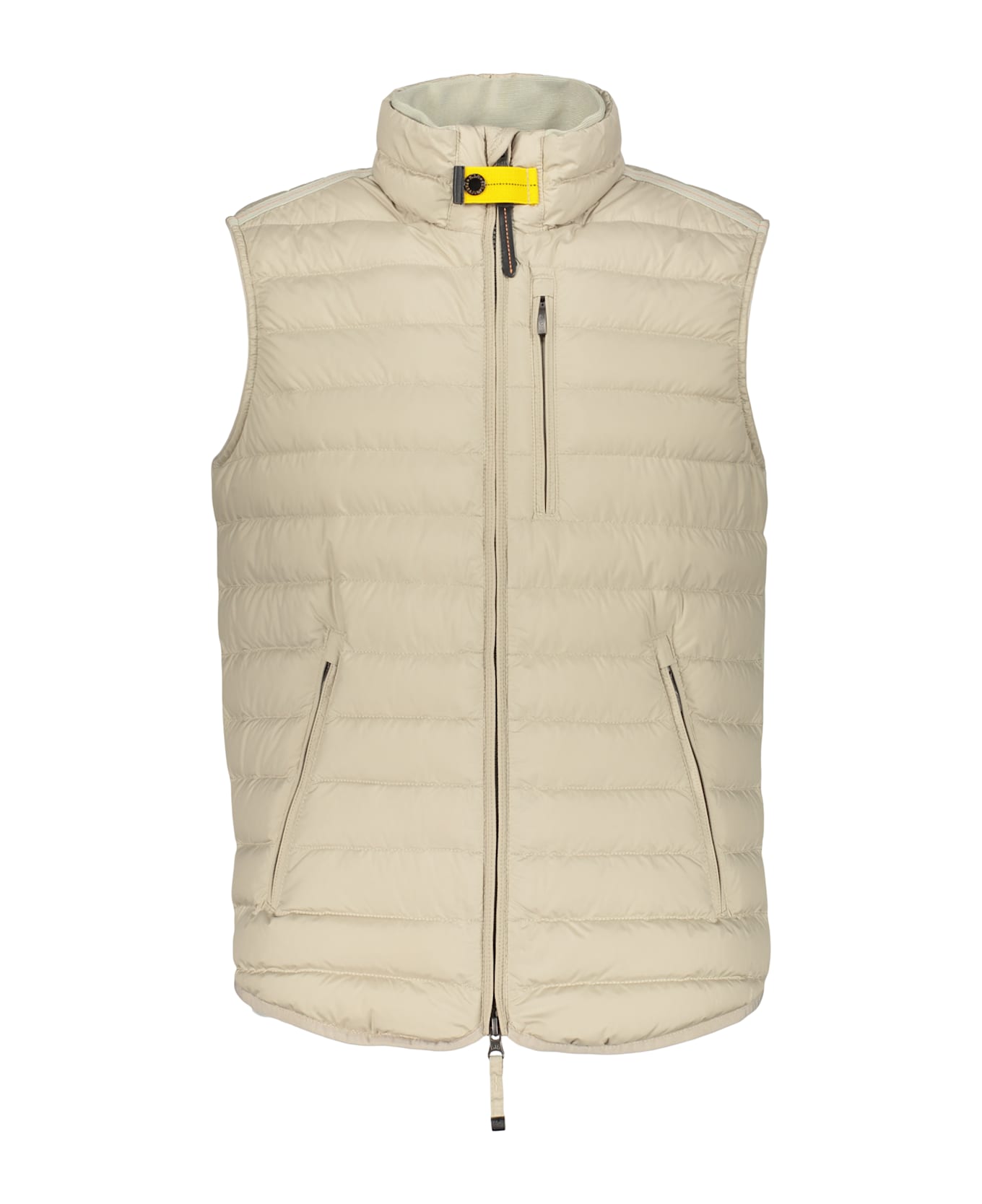 Parajumpers Lightweight Beige Padded Gilet With Pockets - Beige