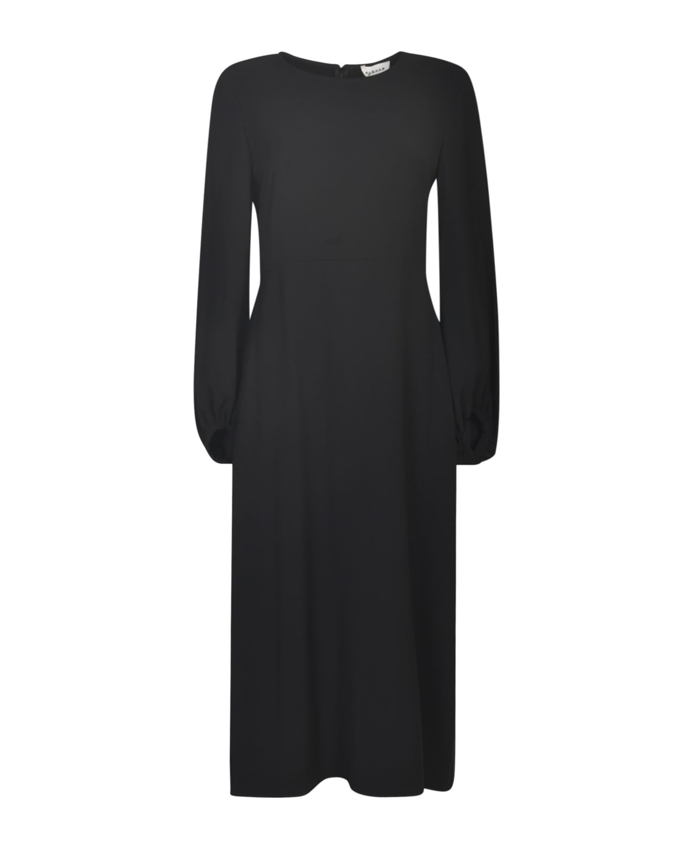 Parosh Back Zip Dress - Black ワンピース＆ドレス