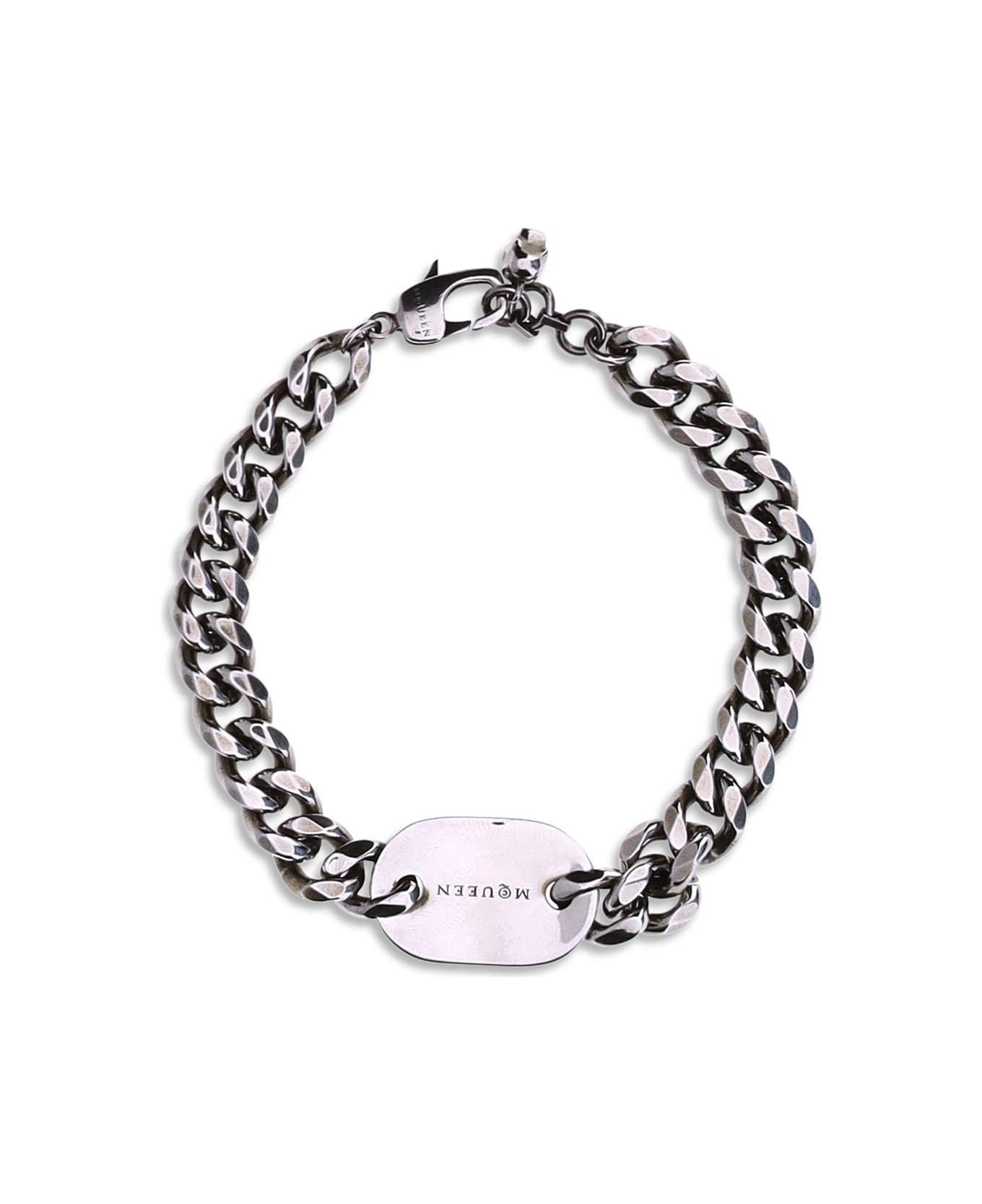Alexander McQueen Skull Bracelet - MCQ0911SILVBANTIL