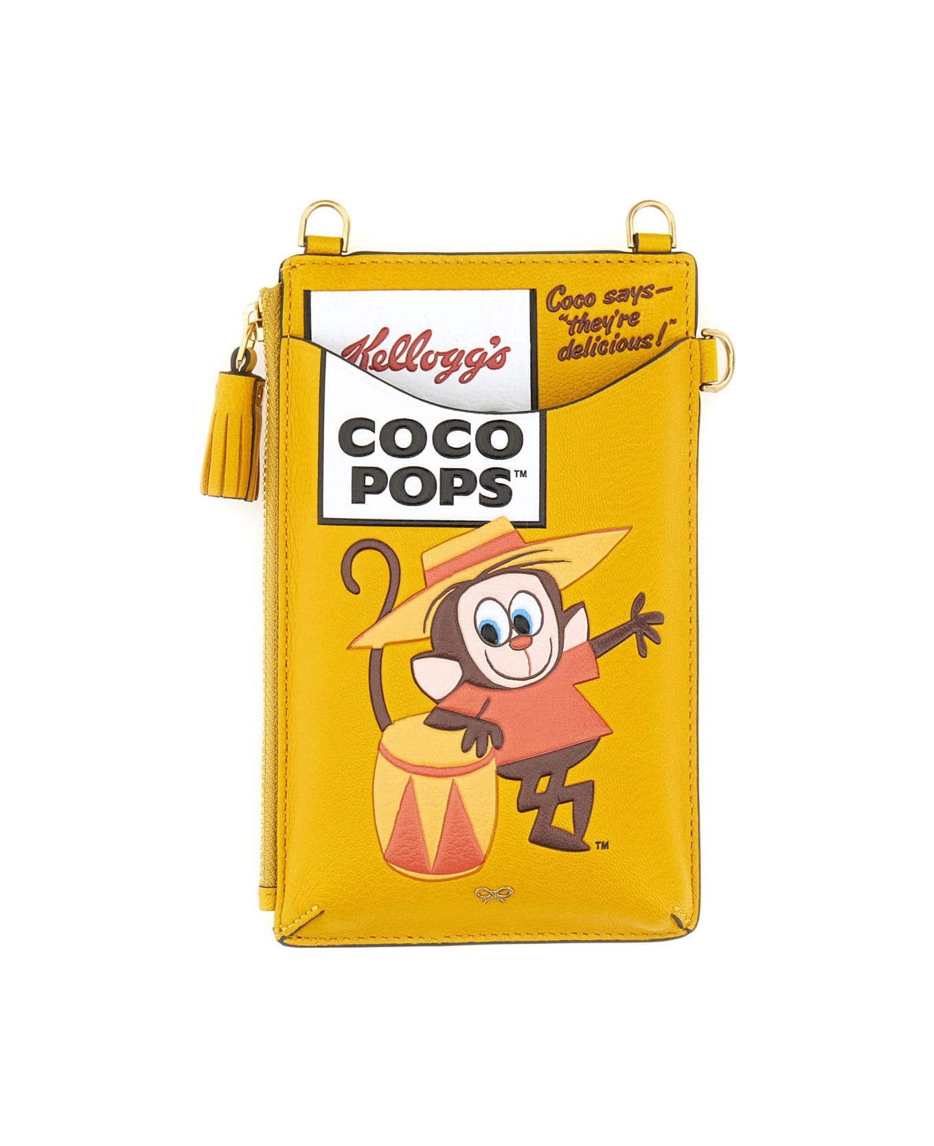 Anya Hindmarch Phone Bag - YELLOW