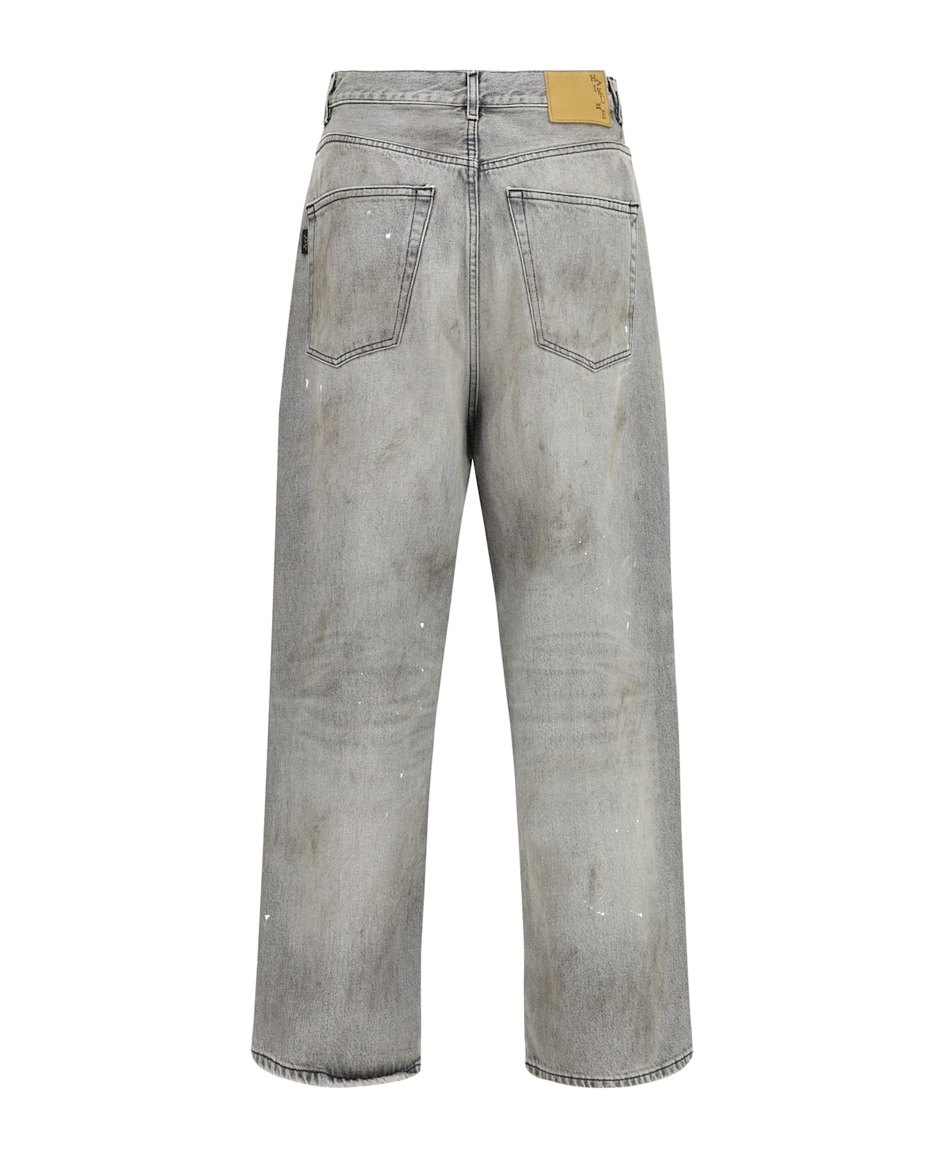 Haikure Grey Straight-leg Jeans