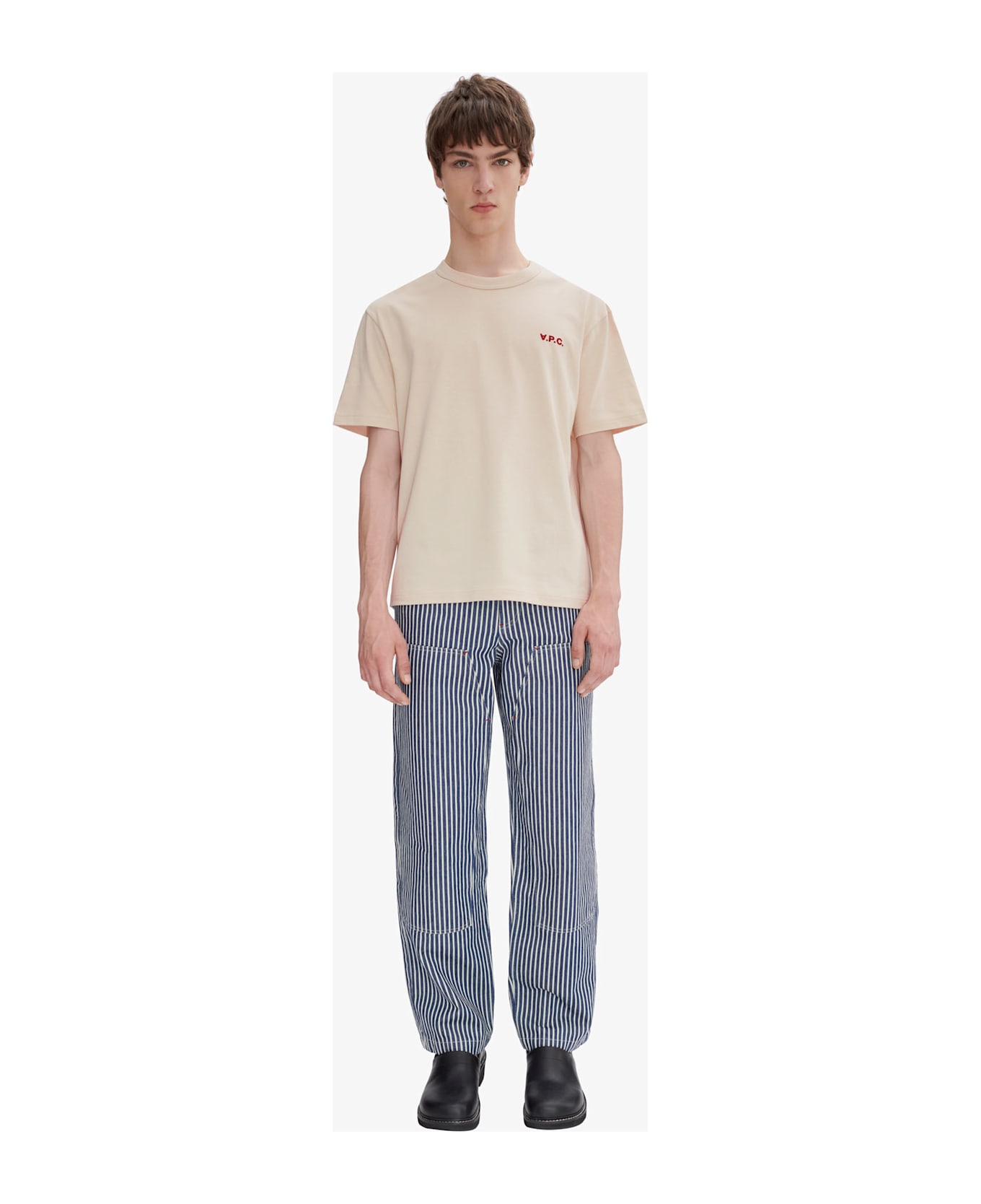 A.P.C. T-shirt Boxy Petit Vpc - Blg Mastic Rouge