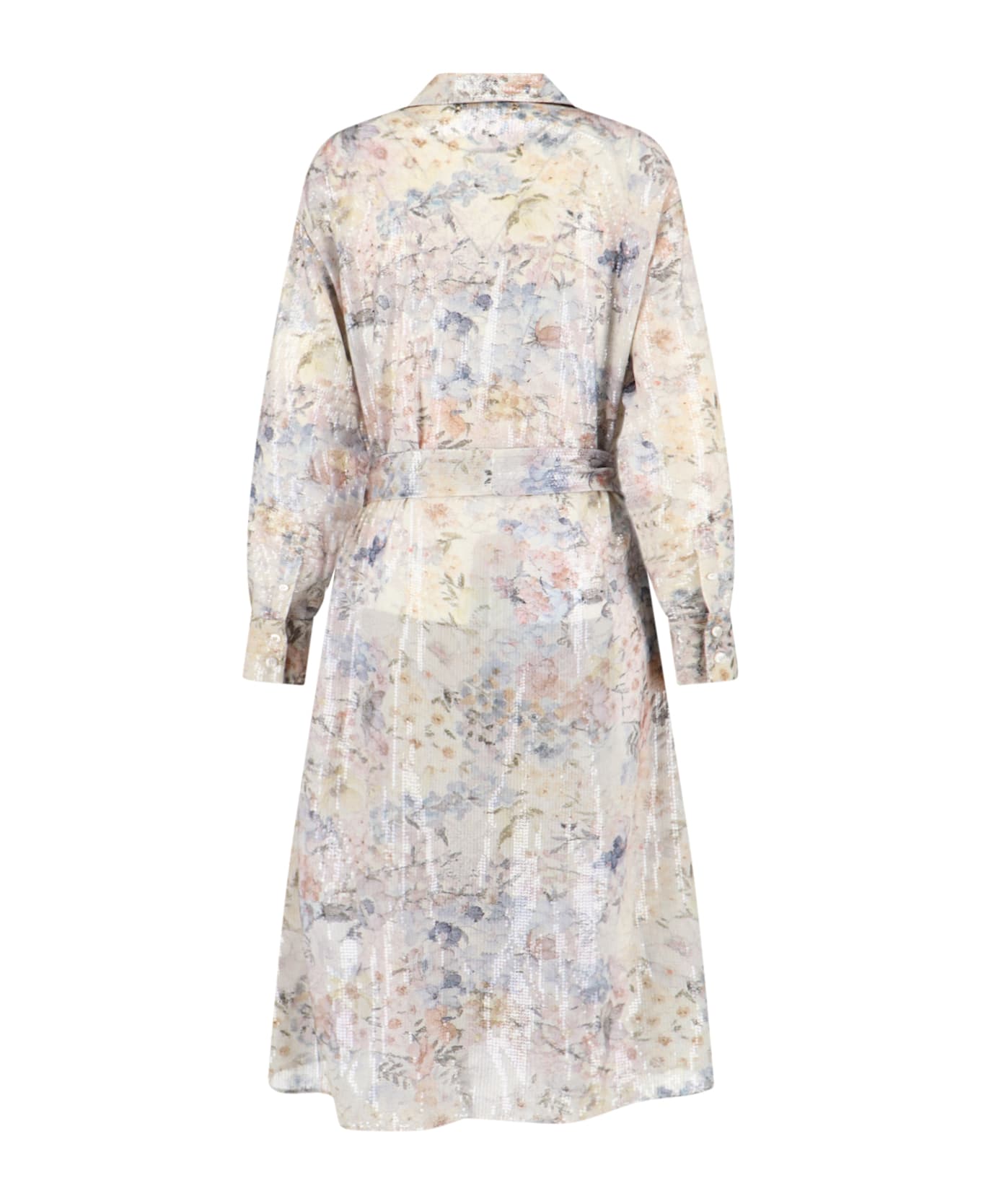 Golden Goose Maxi Shirt Dress - Multicolor