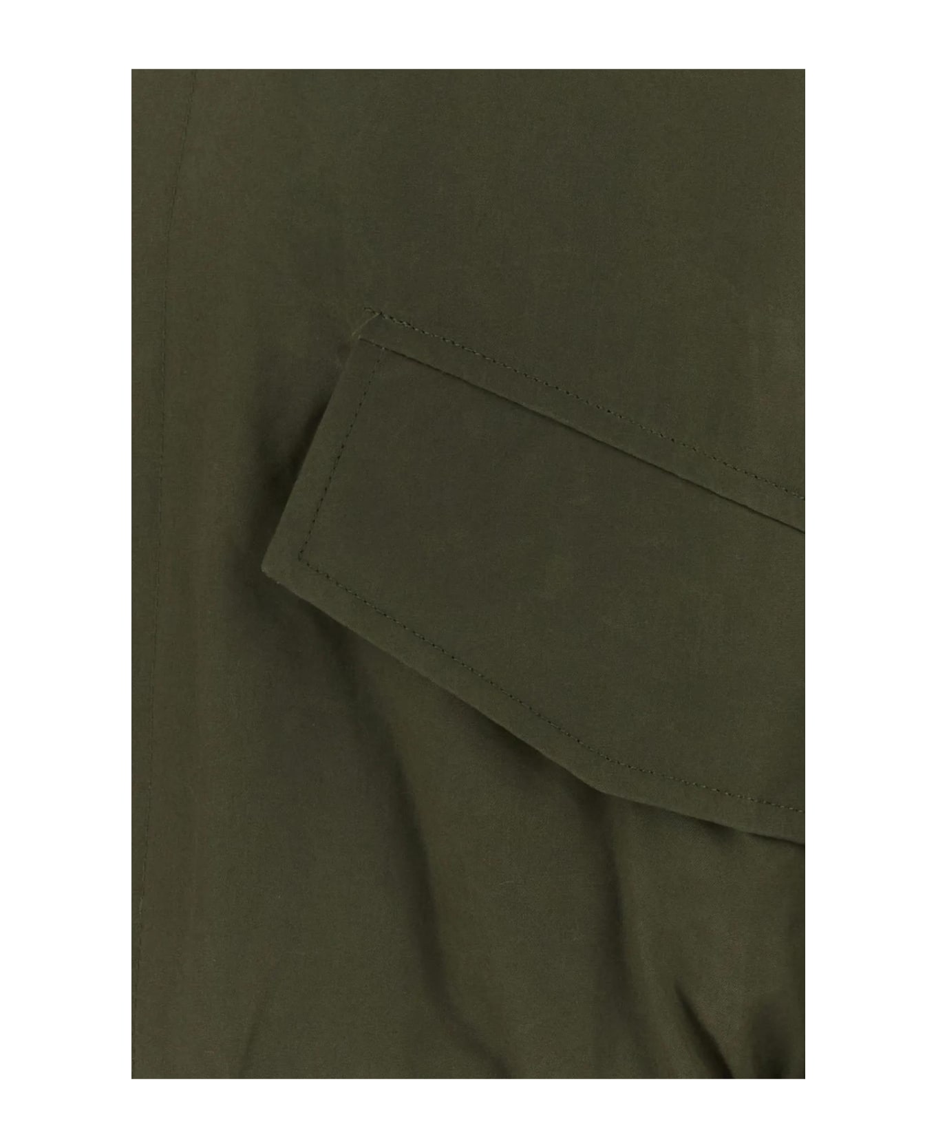 A.P.C. Haley Long-sleeved Bomber Jacket - GREEN