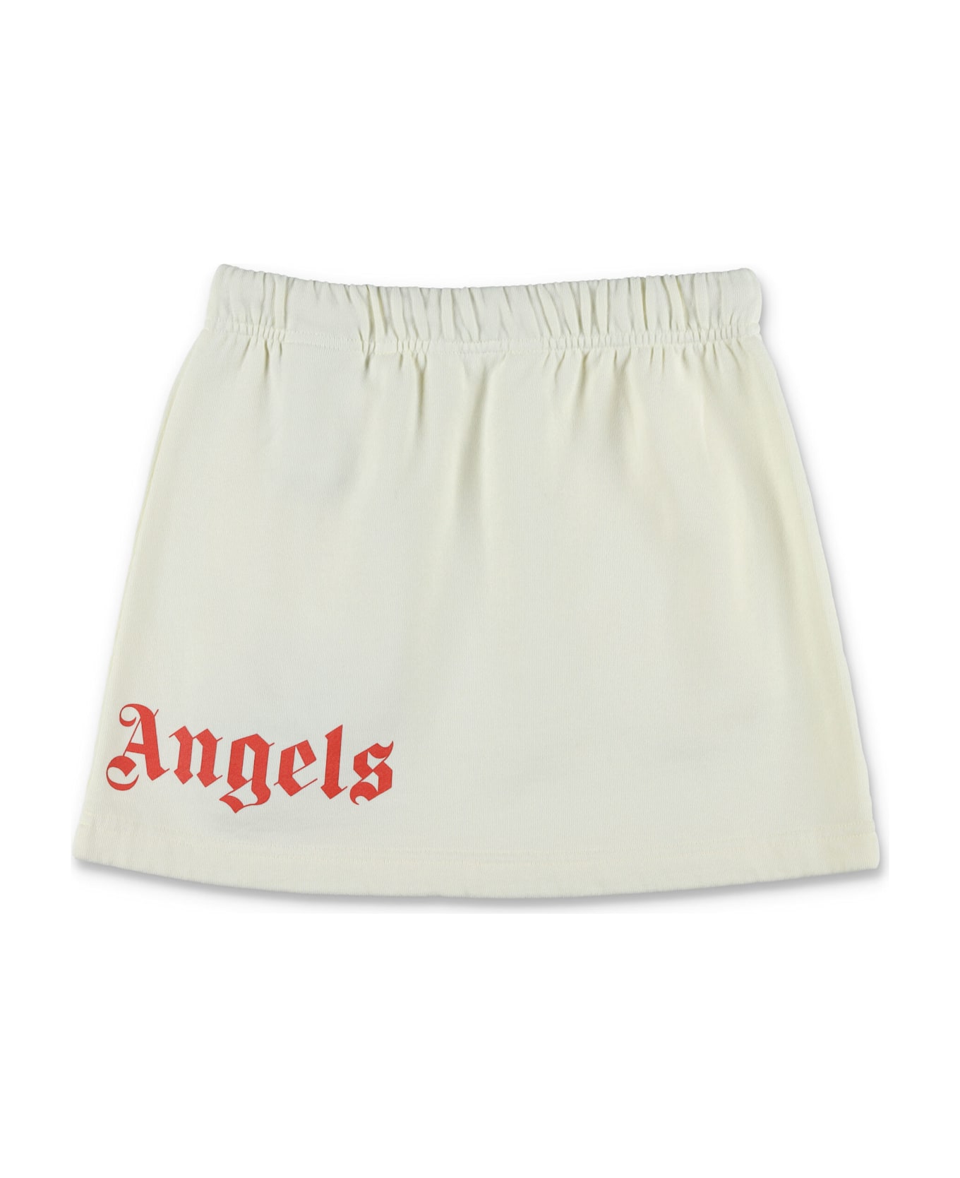 Palm Angels Kid - Overlogo Sweatskirt - BUTTER