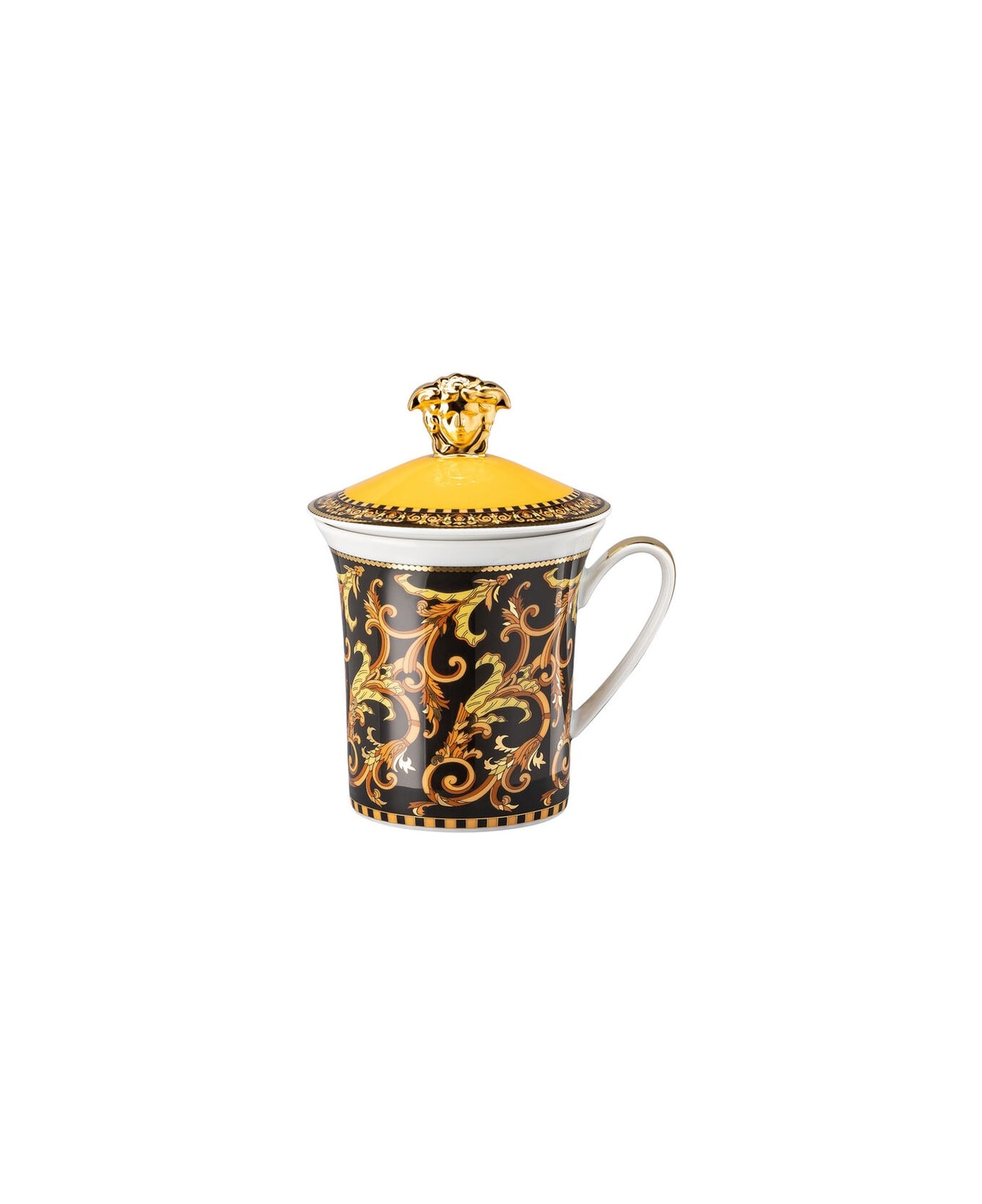 Versace Mug Con Coperchio Barocco - Multicolor