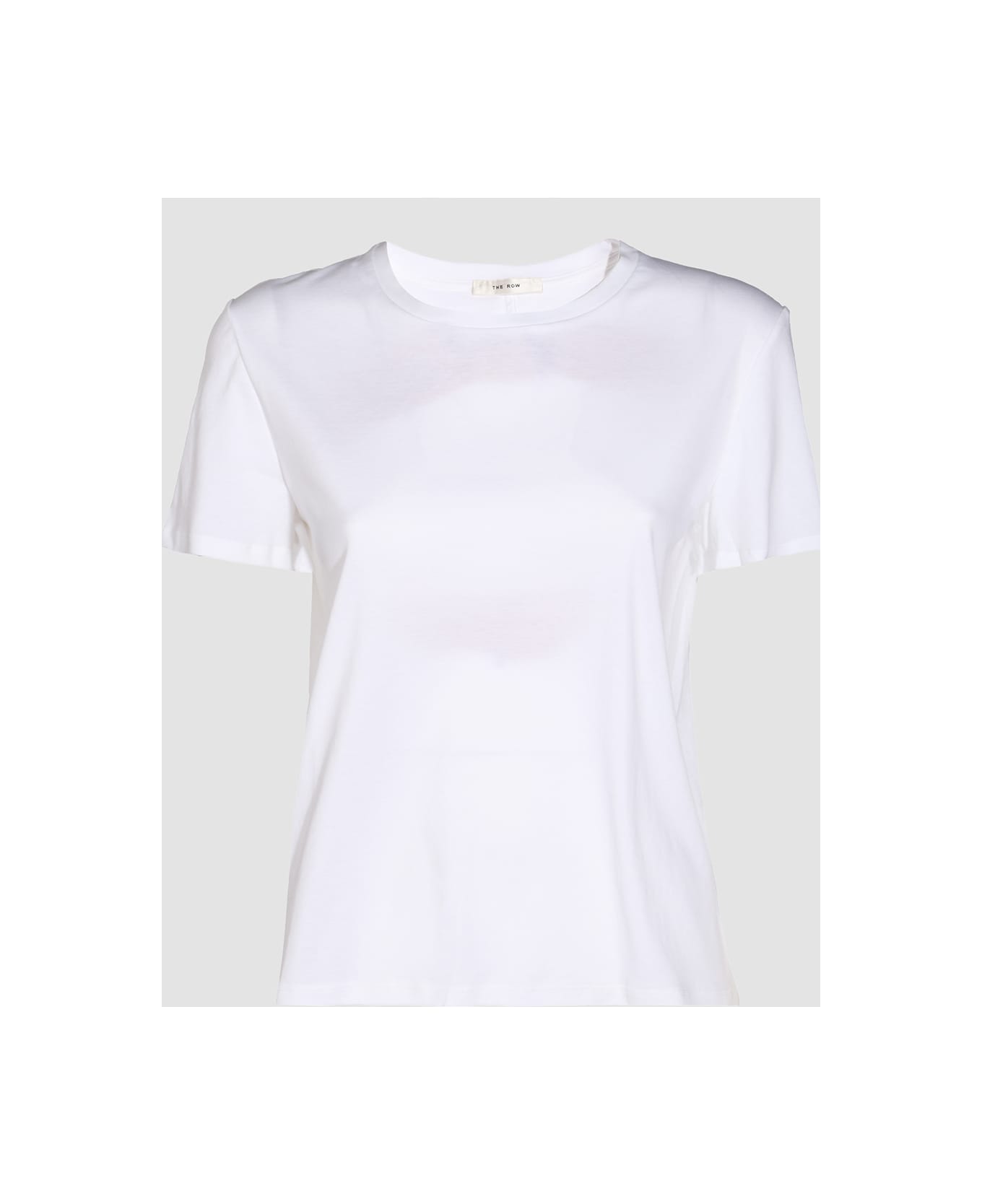 The Row White Cotton T-shirt - White