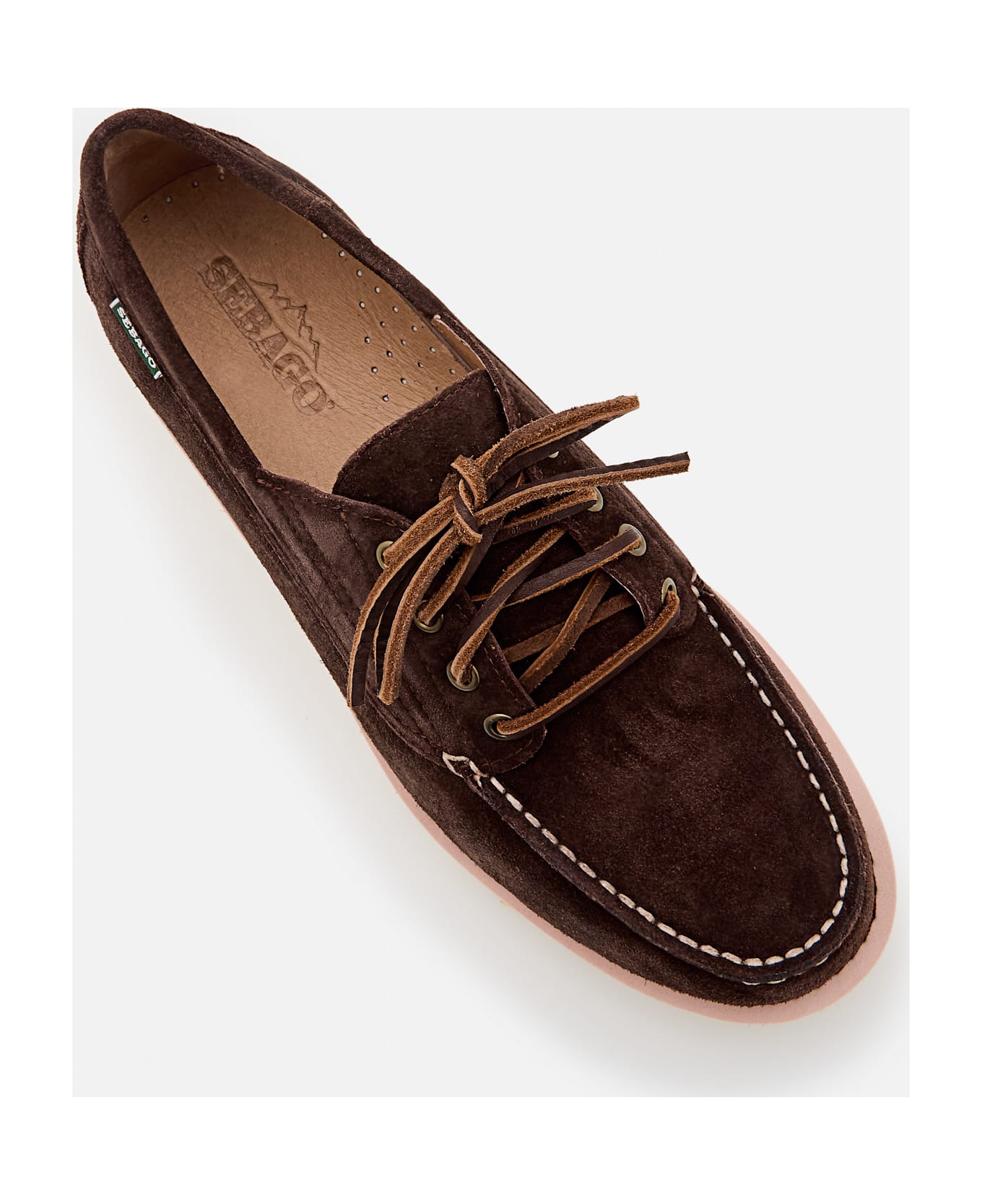 Sebago Askookfield Suede Leather Loafers - Brown