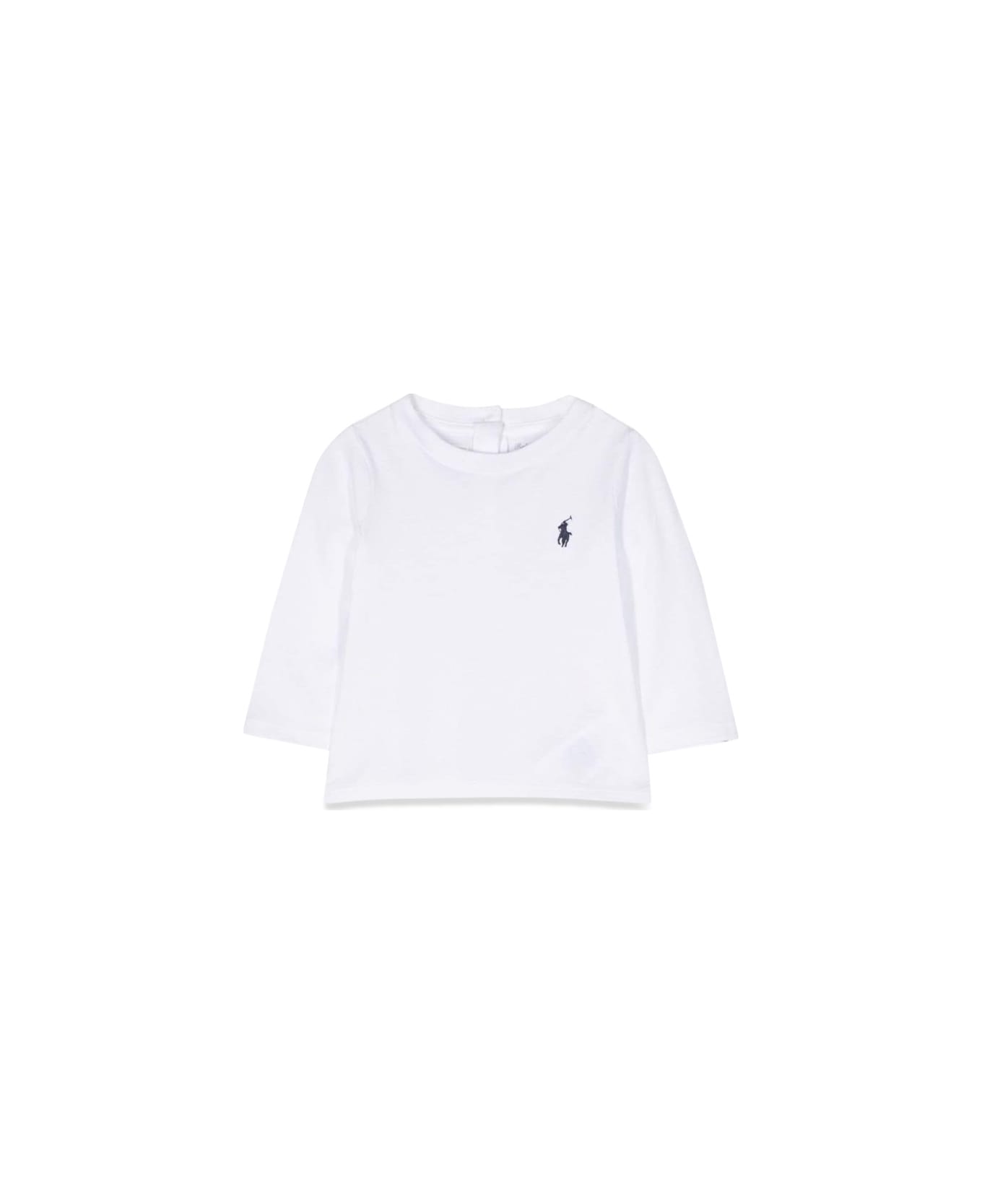 Polo Ralph Lauren T-shirt Ml - WHITE